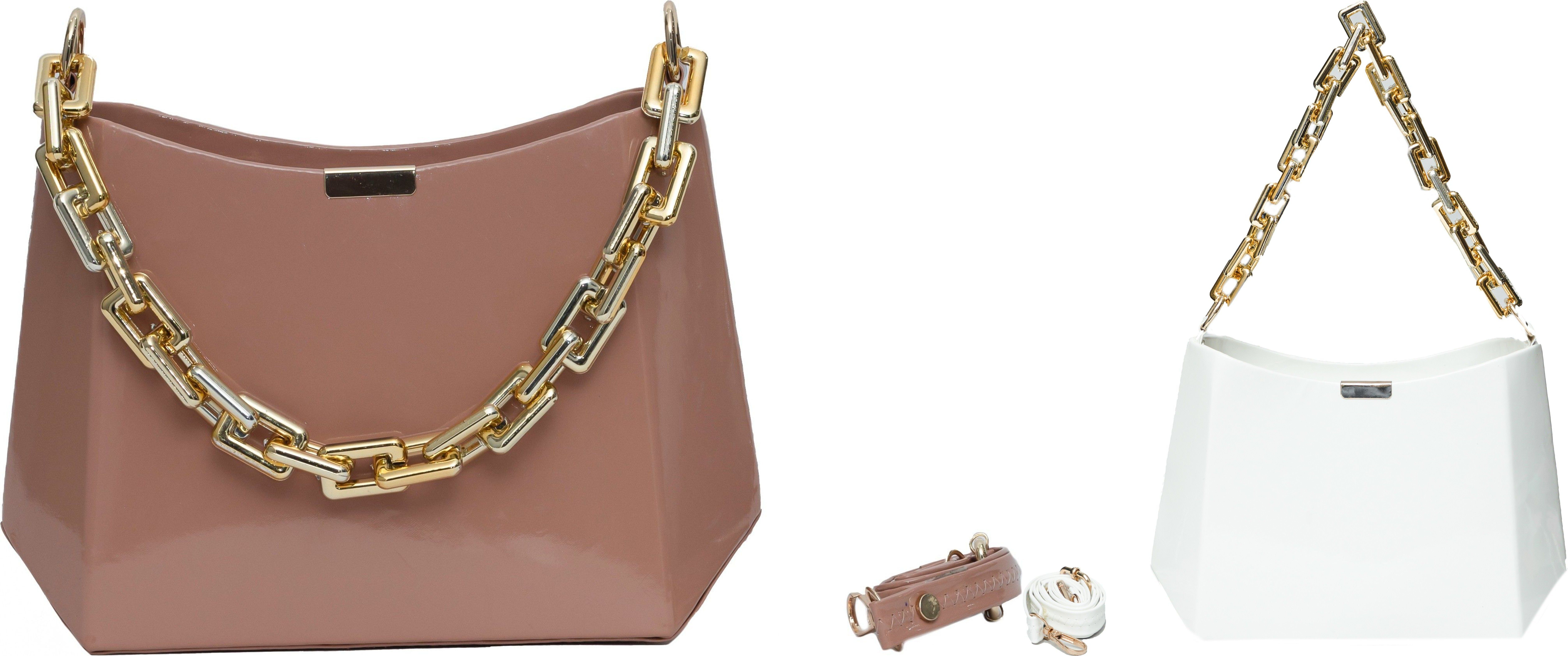 despacito Women Pink, Brown, White Shoulder Bag-picture-17