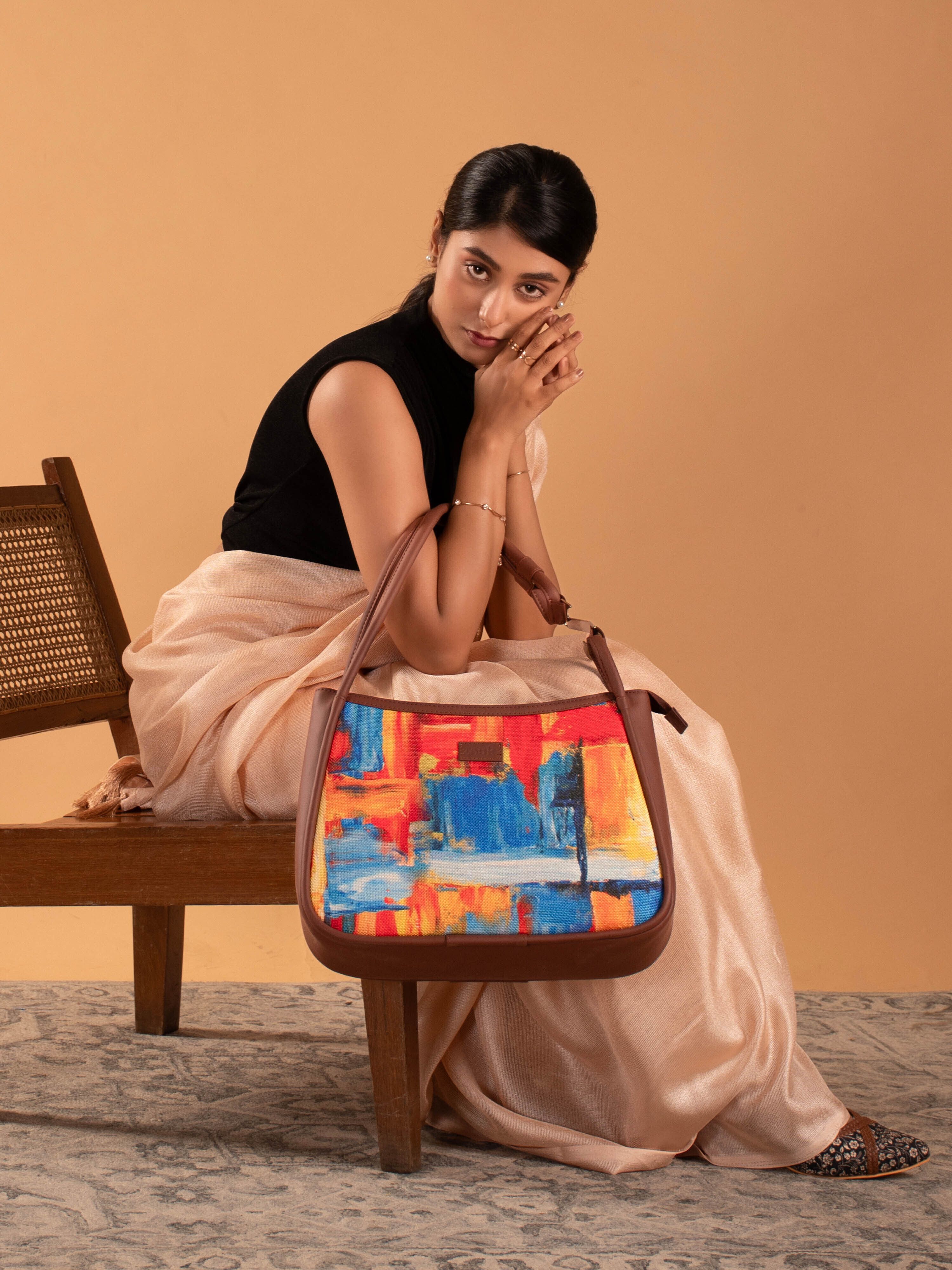 Women Multicolor Shoulder Bag-image-29