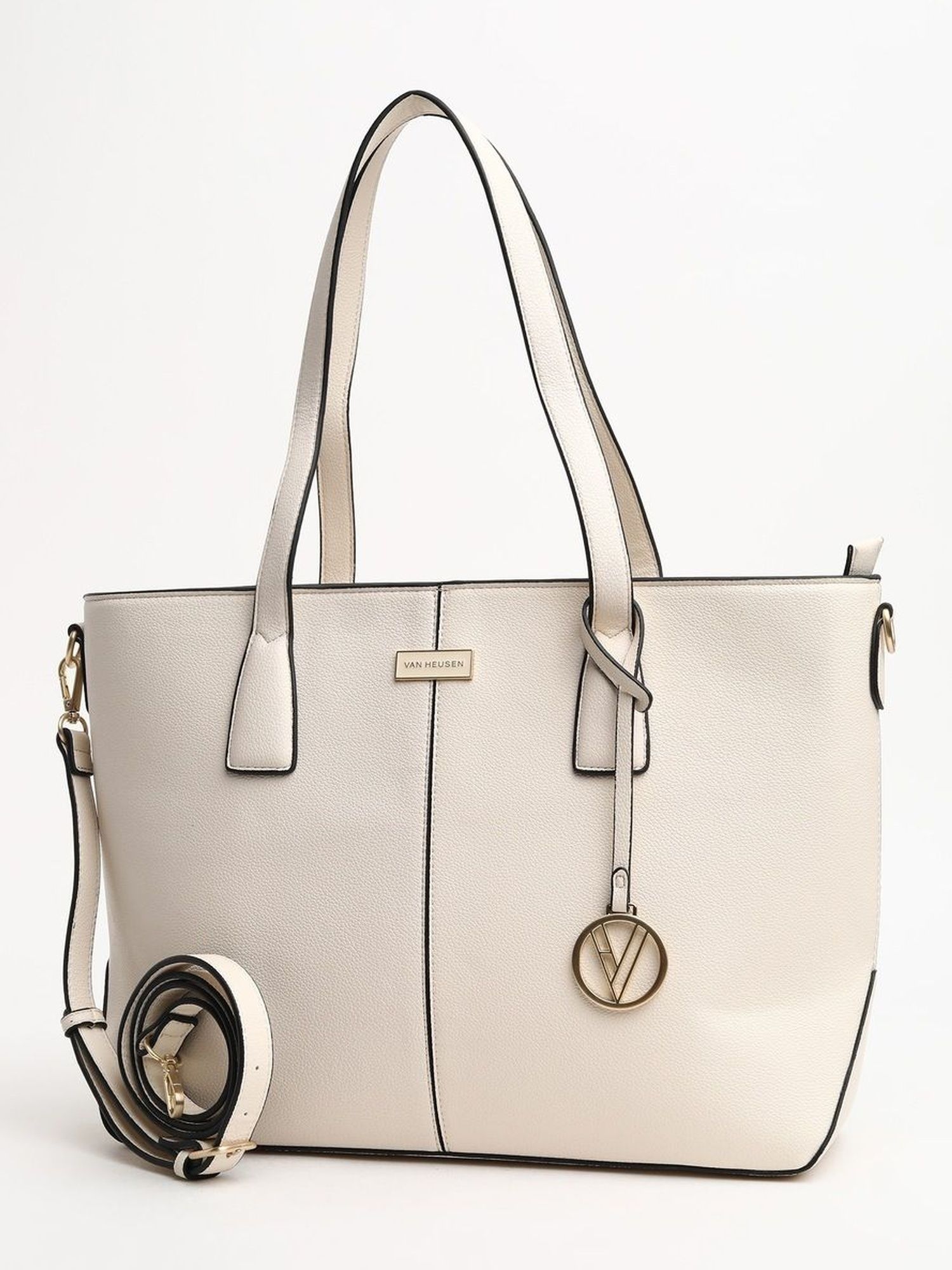 van heusen Women Beige Tote-picture-13
