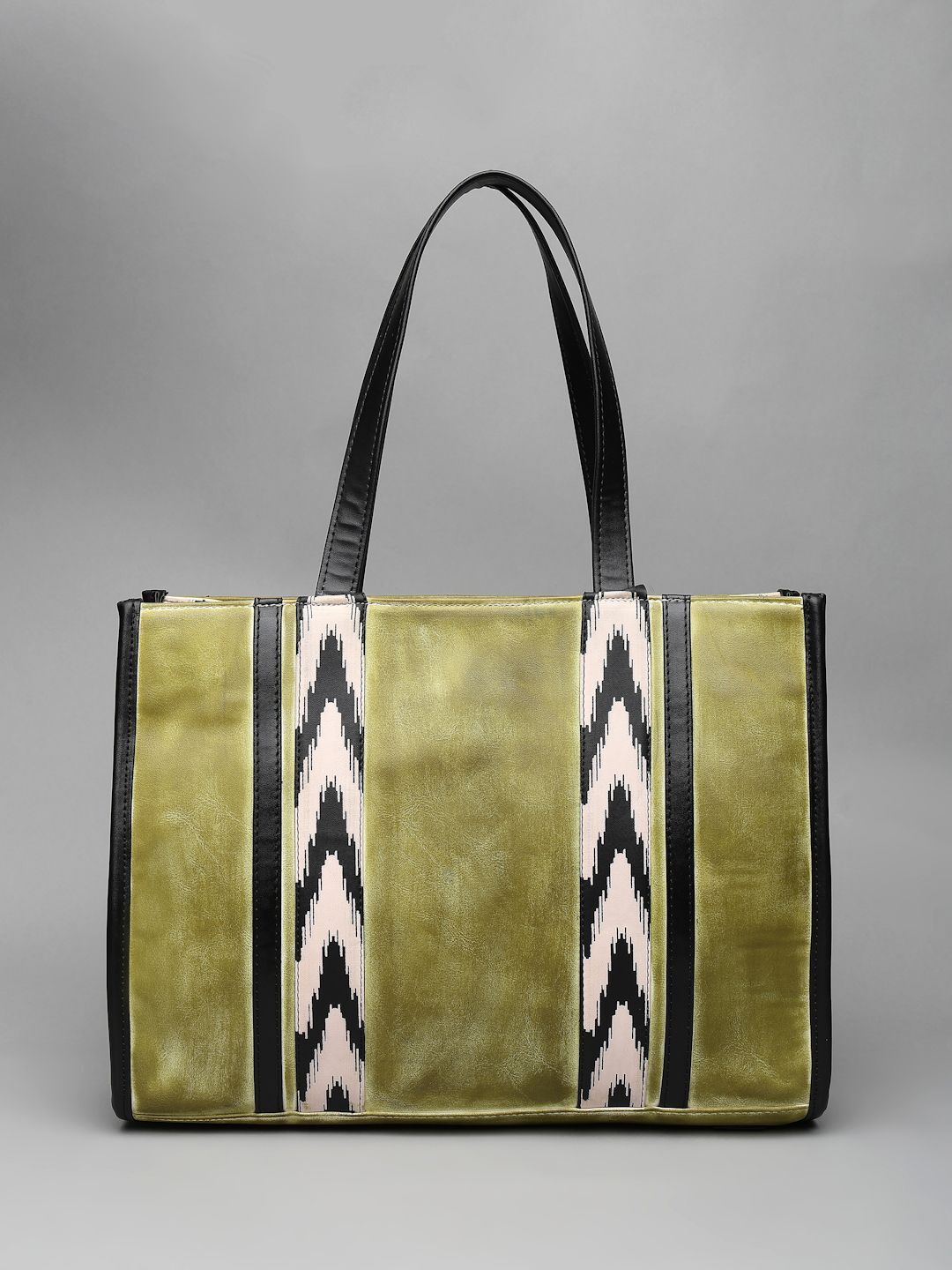 mast & harbour Women Green Tote-picture-13