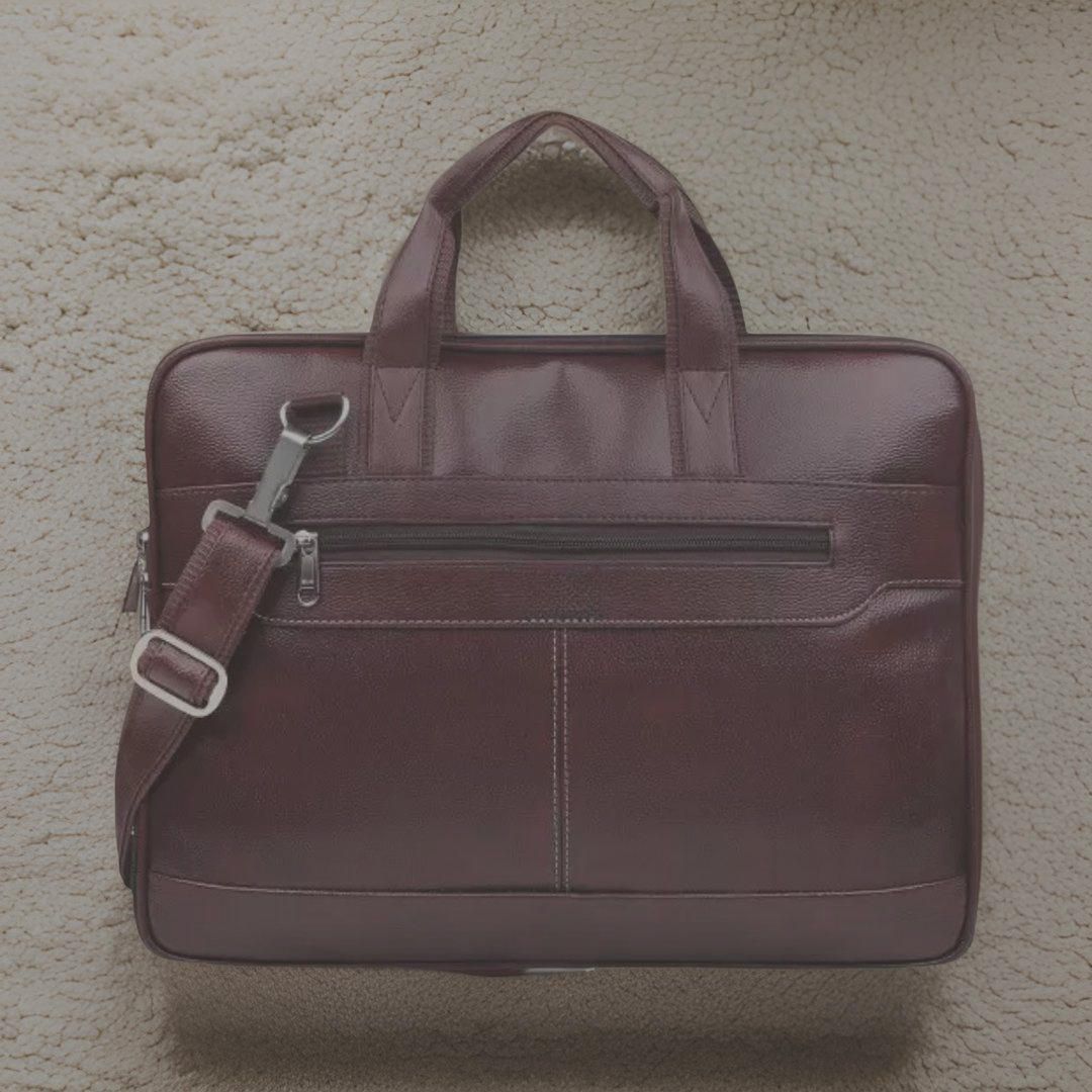 house of common Men & Women Brown Messenger Bag-picture-14