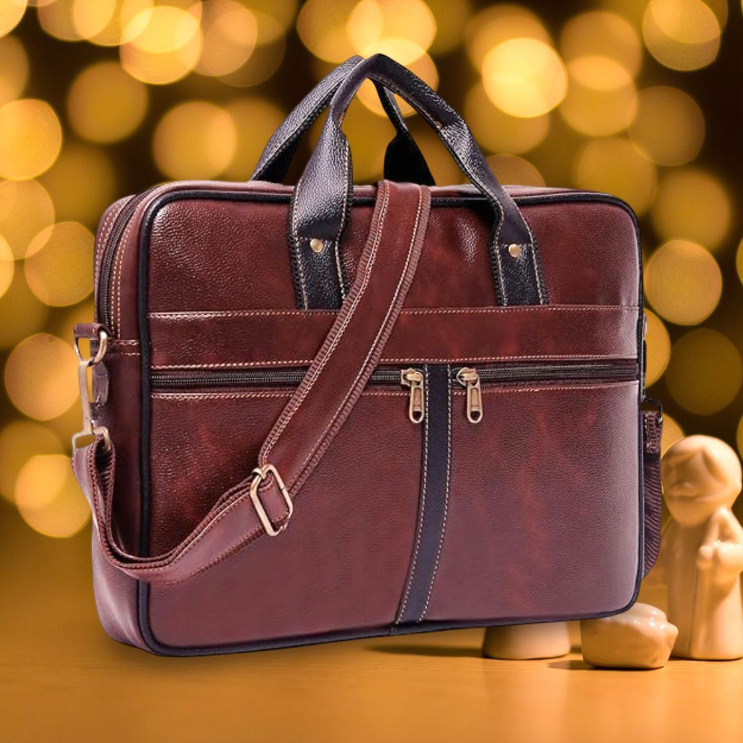 shivra Men & Women Brown Messenger Bag-picture-12