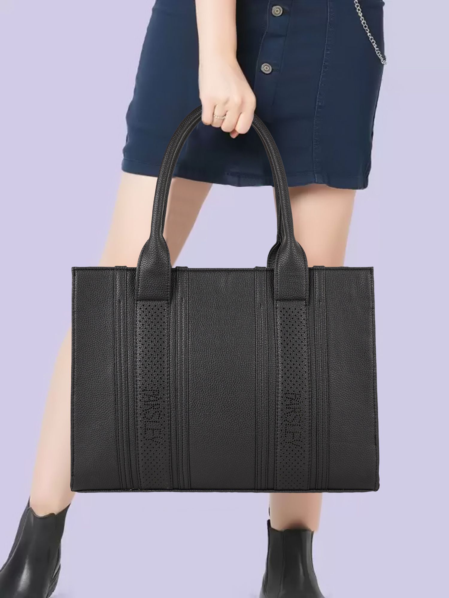 Women Black Tote