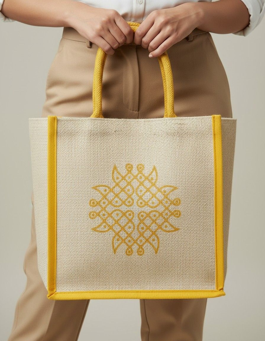 Men & Women Beige, Yellow Messenger Bag-image-16