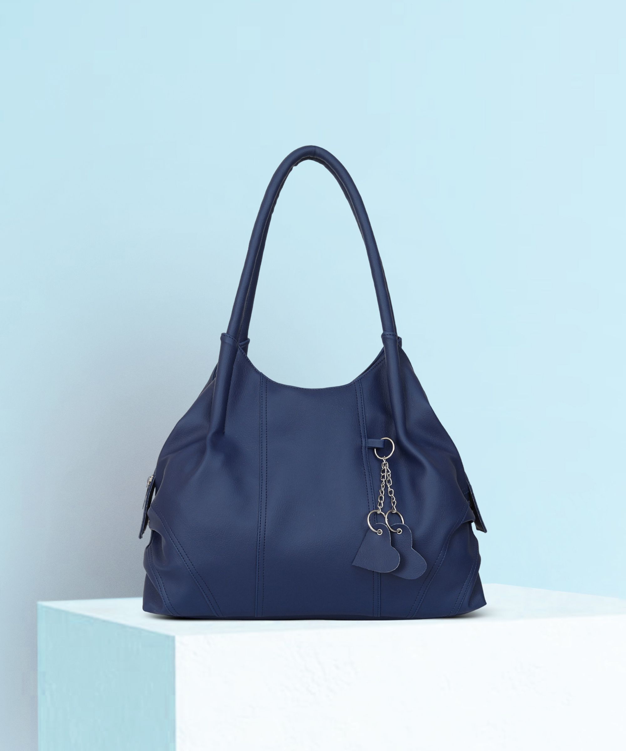 Women Blue Shoulder Bag - Extra Spacious-image-28