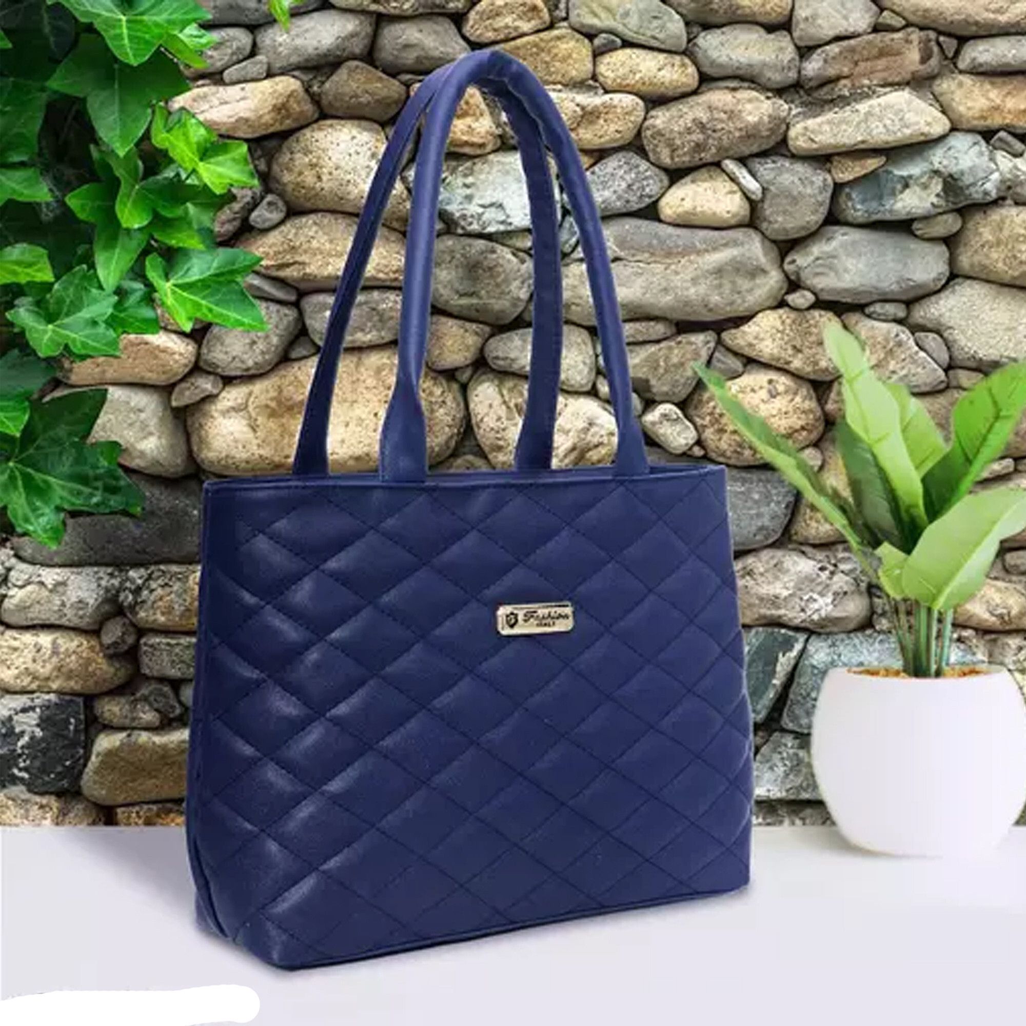 khatushyam collection Women Blue Shoulder Bag - Extra Spacious-picture-13