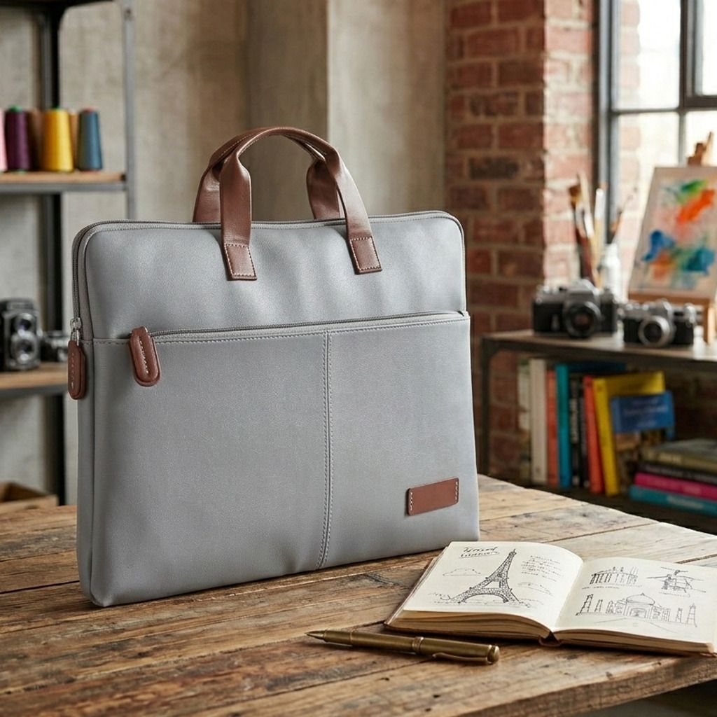 bagneeds Men & Women Grey Messenger Bag-picture-34