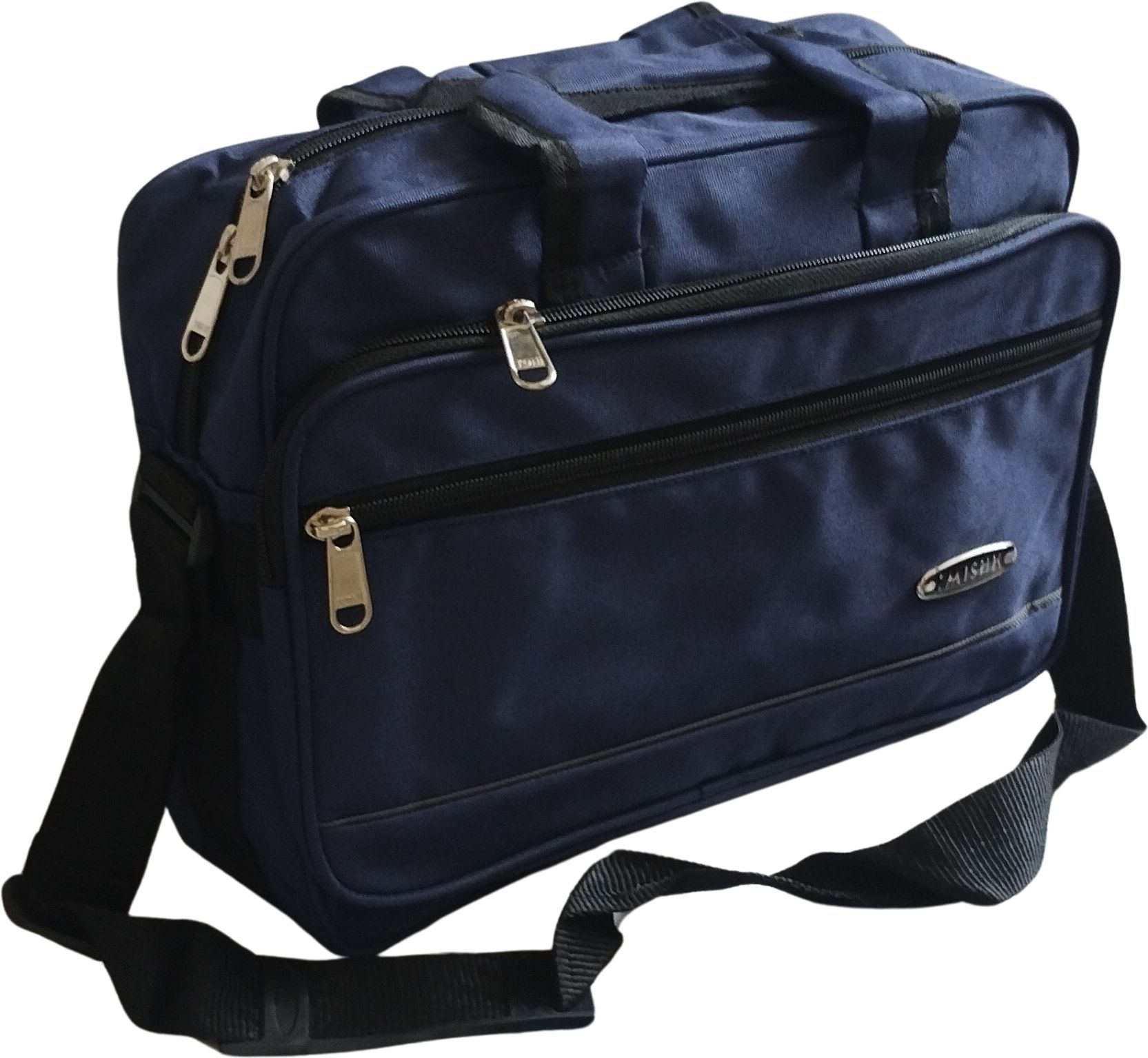 mishk Men Blue Messenger Bag-picture-13