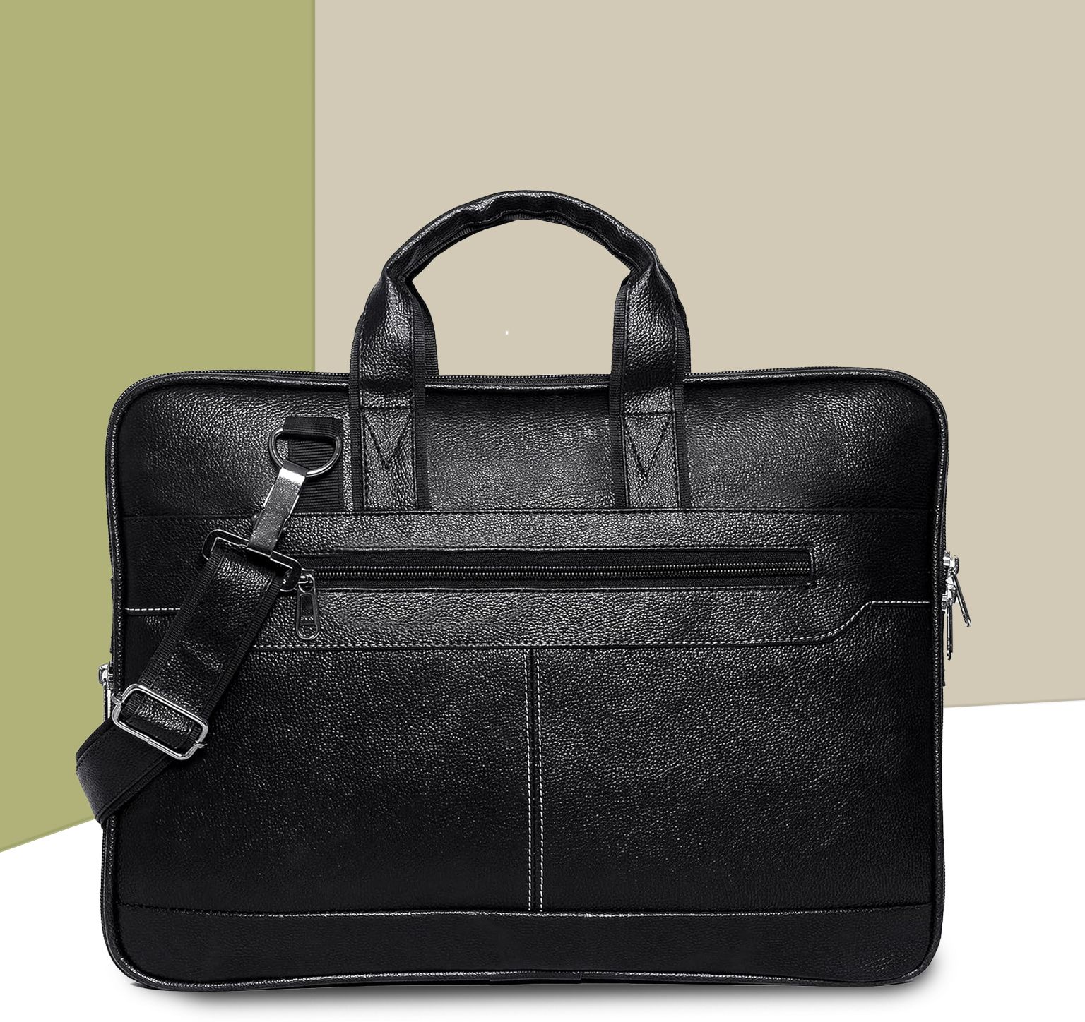 zipcraze Men Black Messenger Bag-picture-15