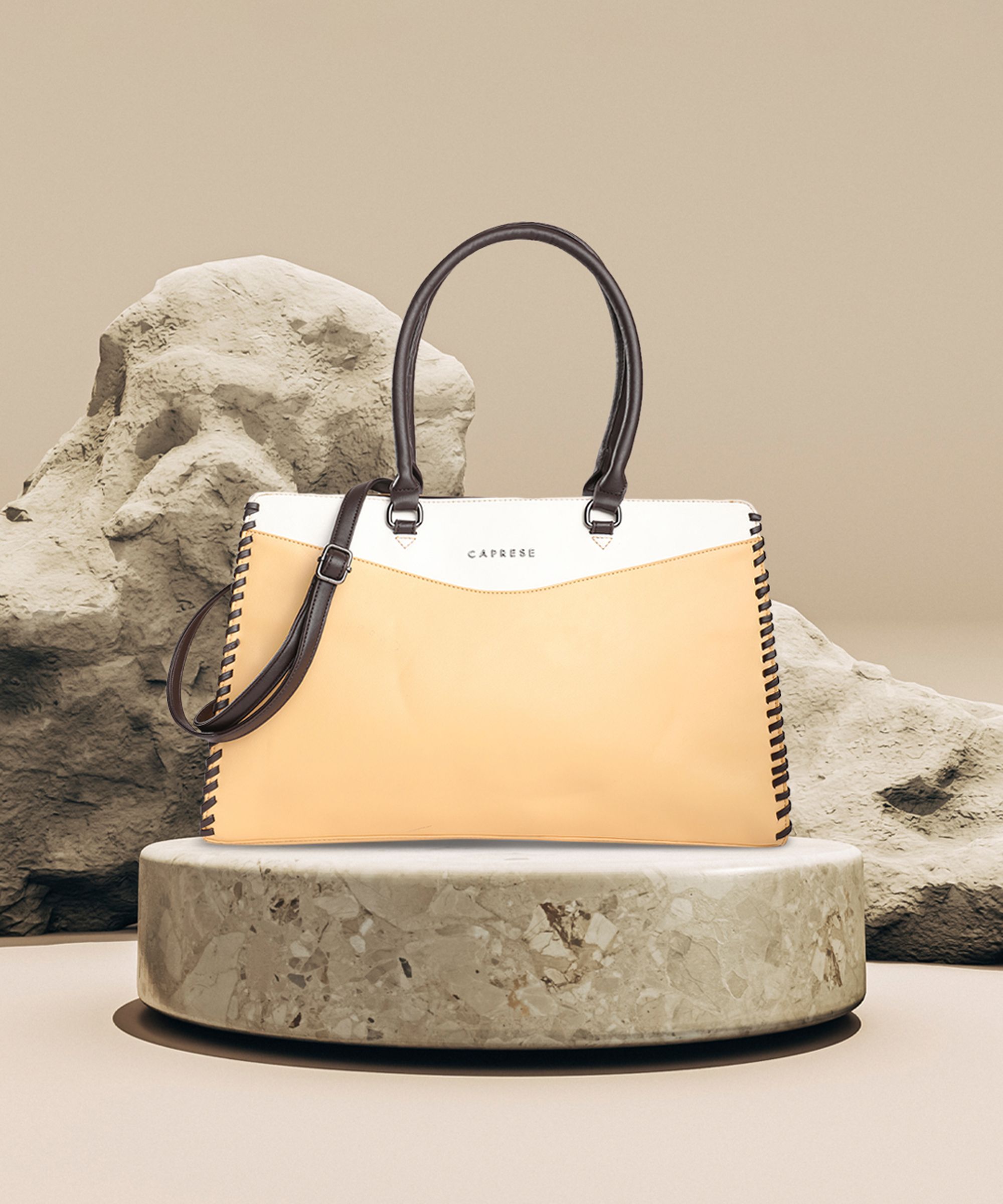 Women Yellow Messenger Bag-image-2