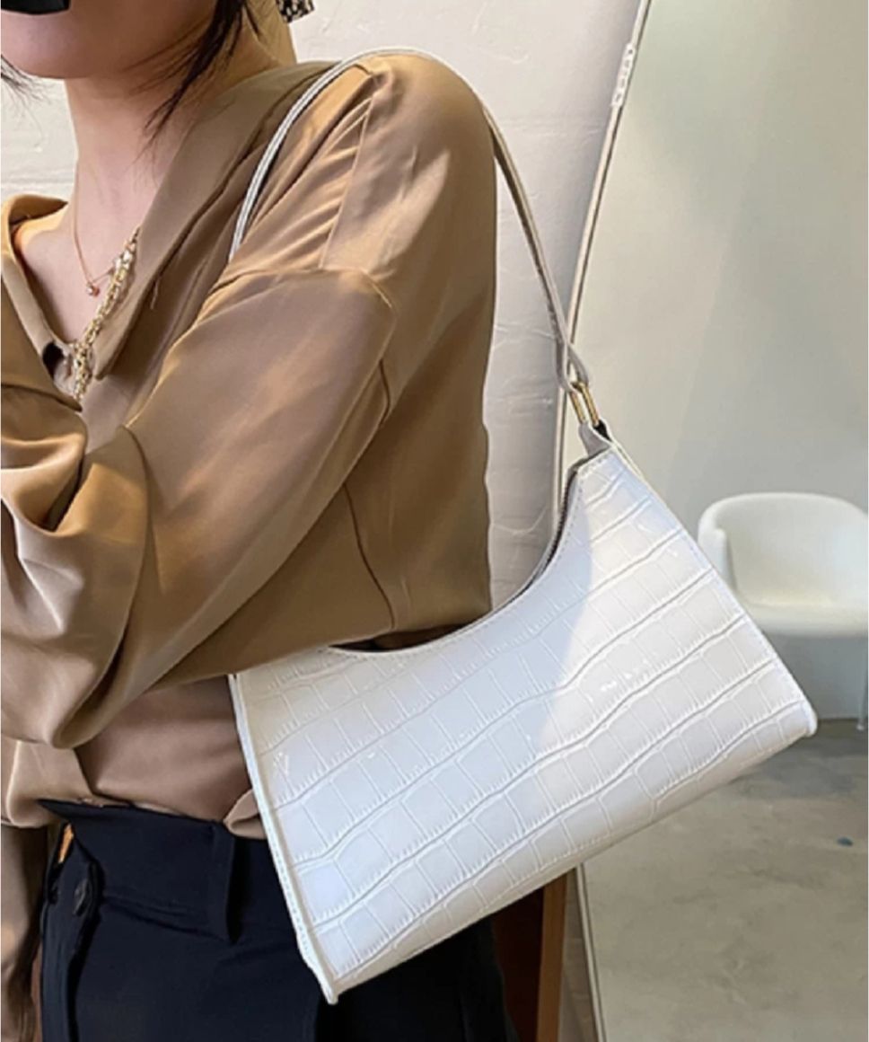 Women White Shoulder Bag-image-35