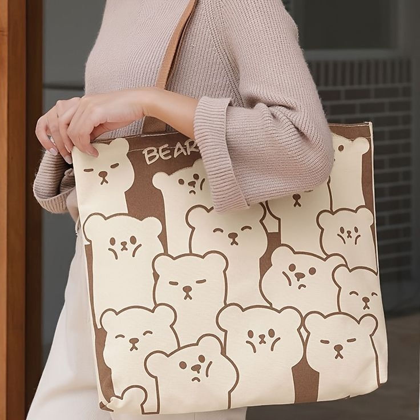 the sack co Women White Tote-picture-18