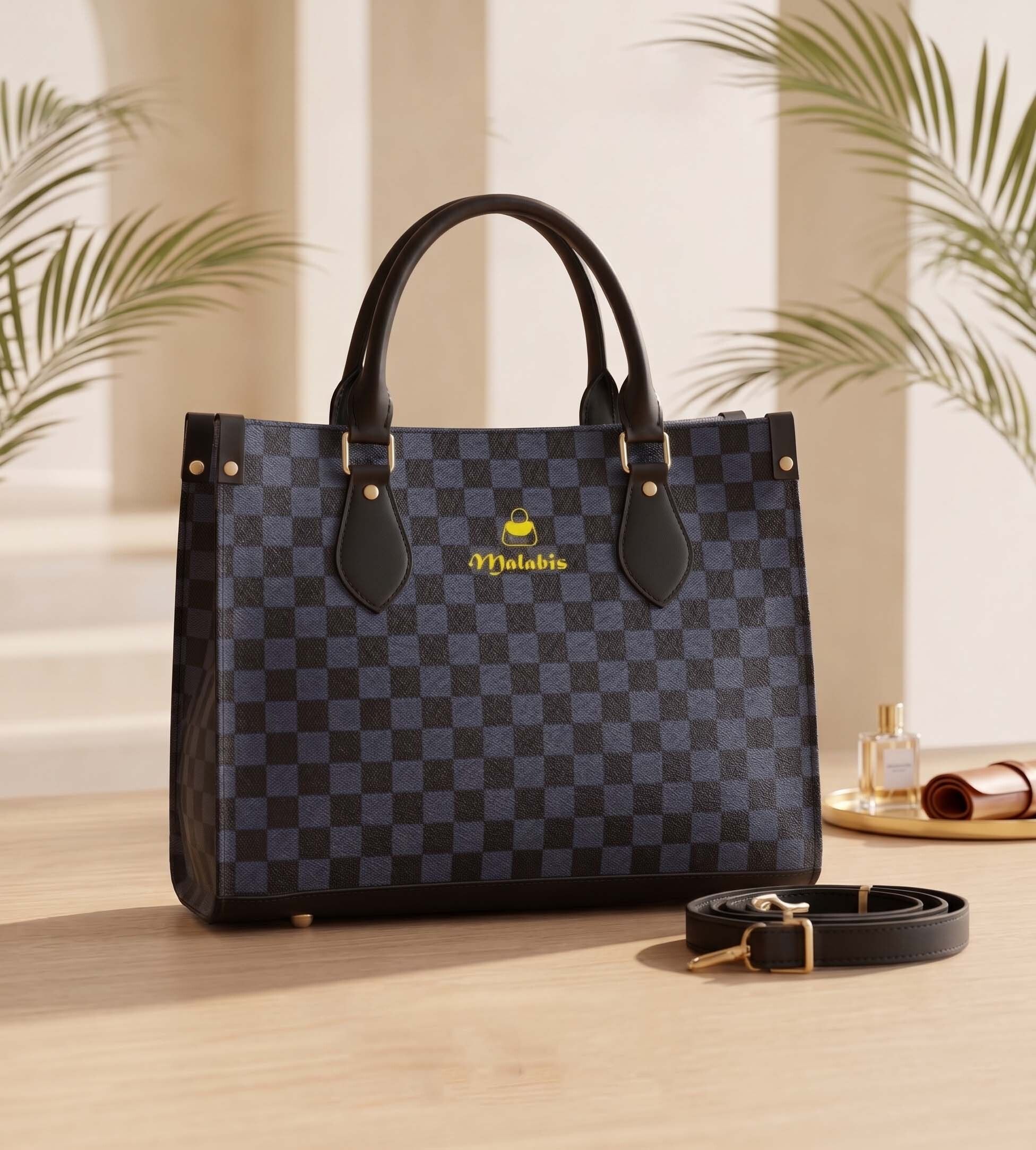 malabis Women Black Tote-picture-10