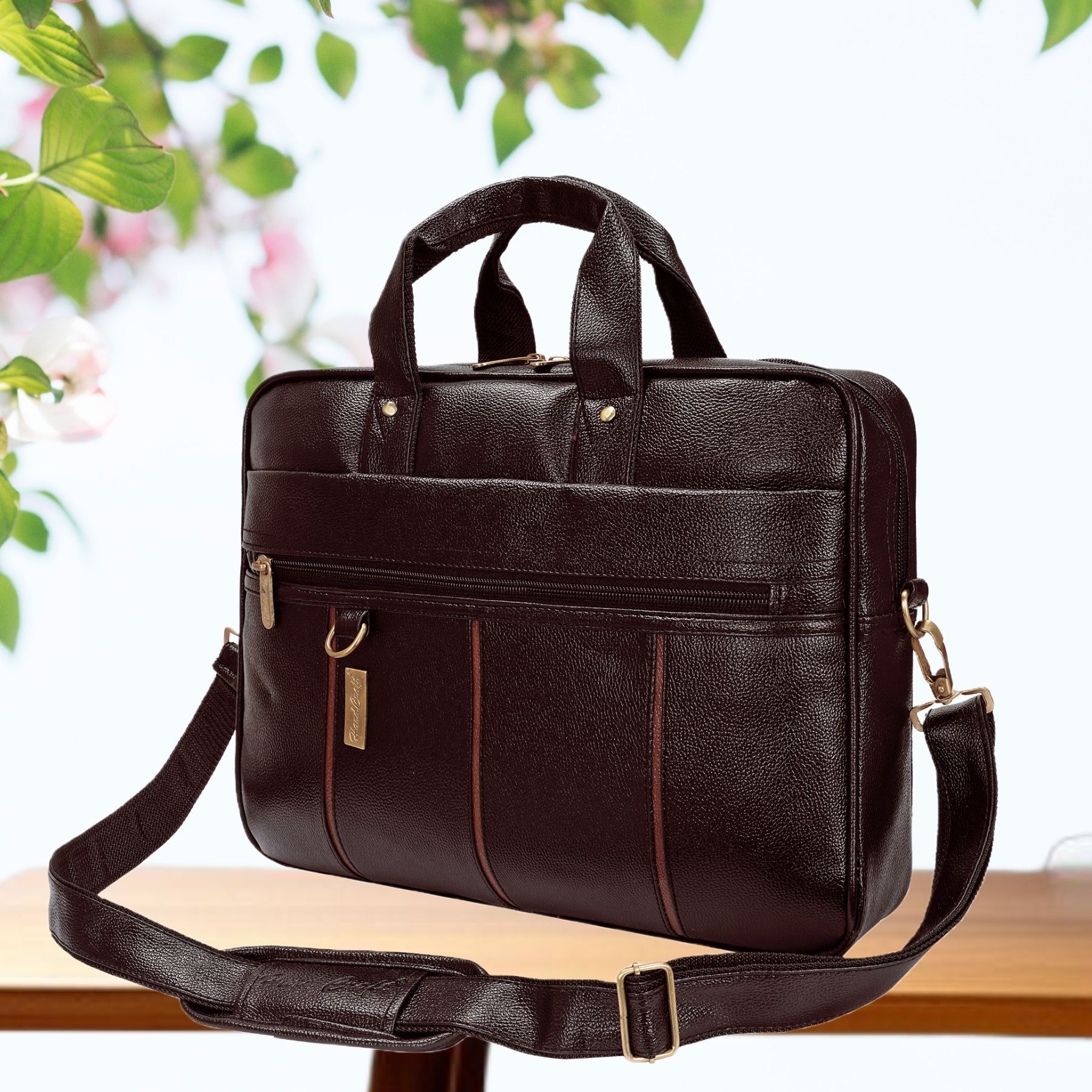 Men Brown Messenger Bag-image-36