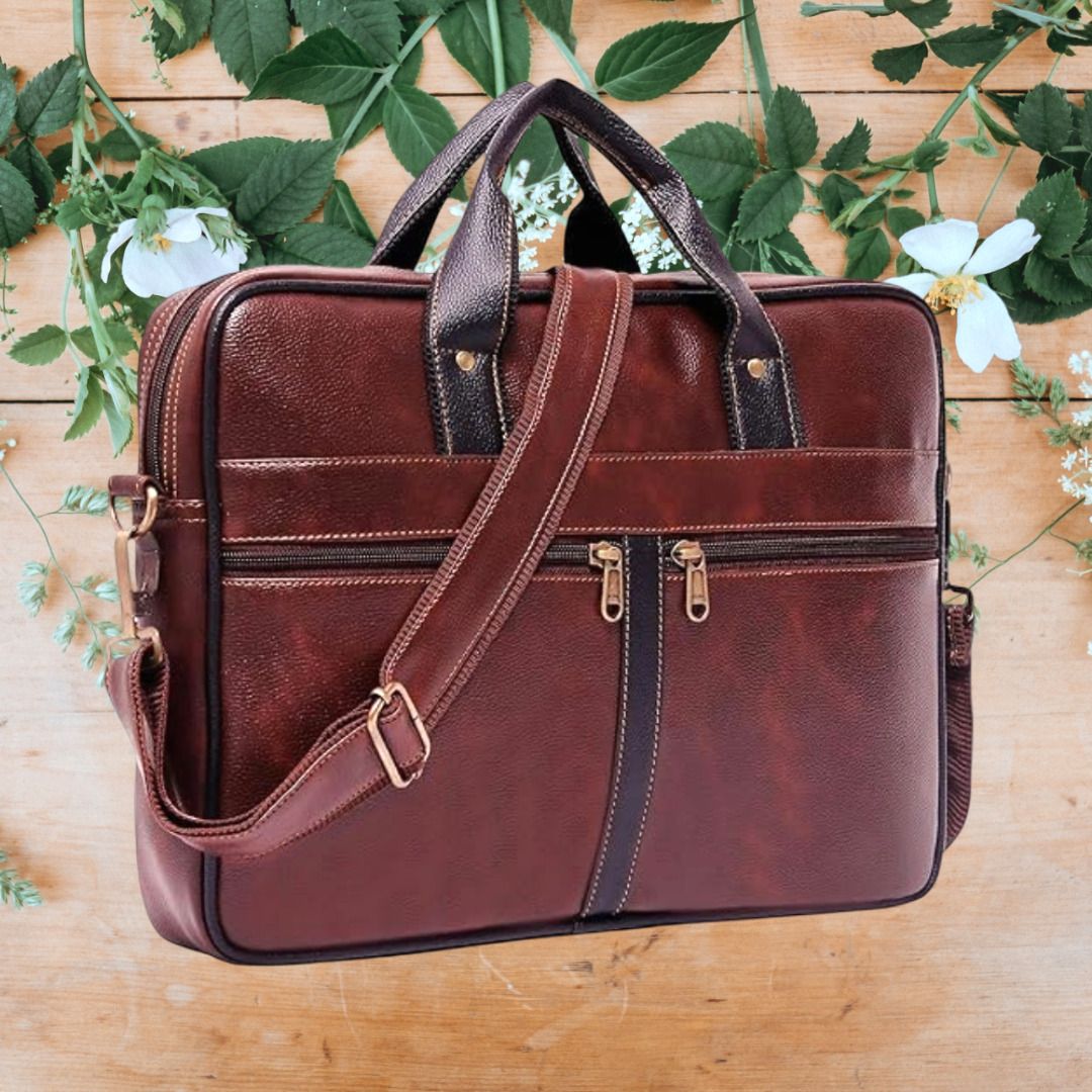 house of common Men & Women Brown Messenger Bag-picture-32