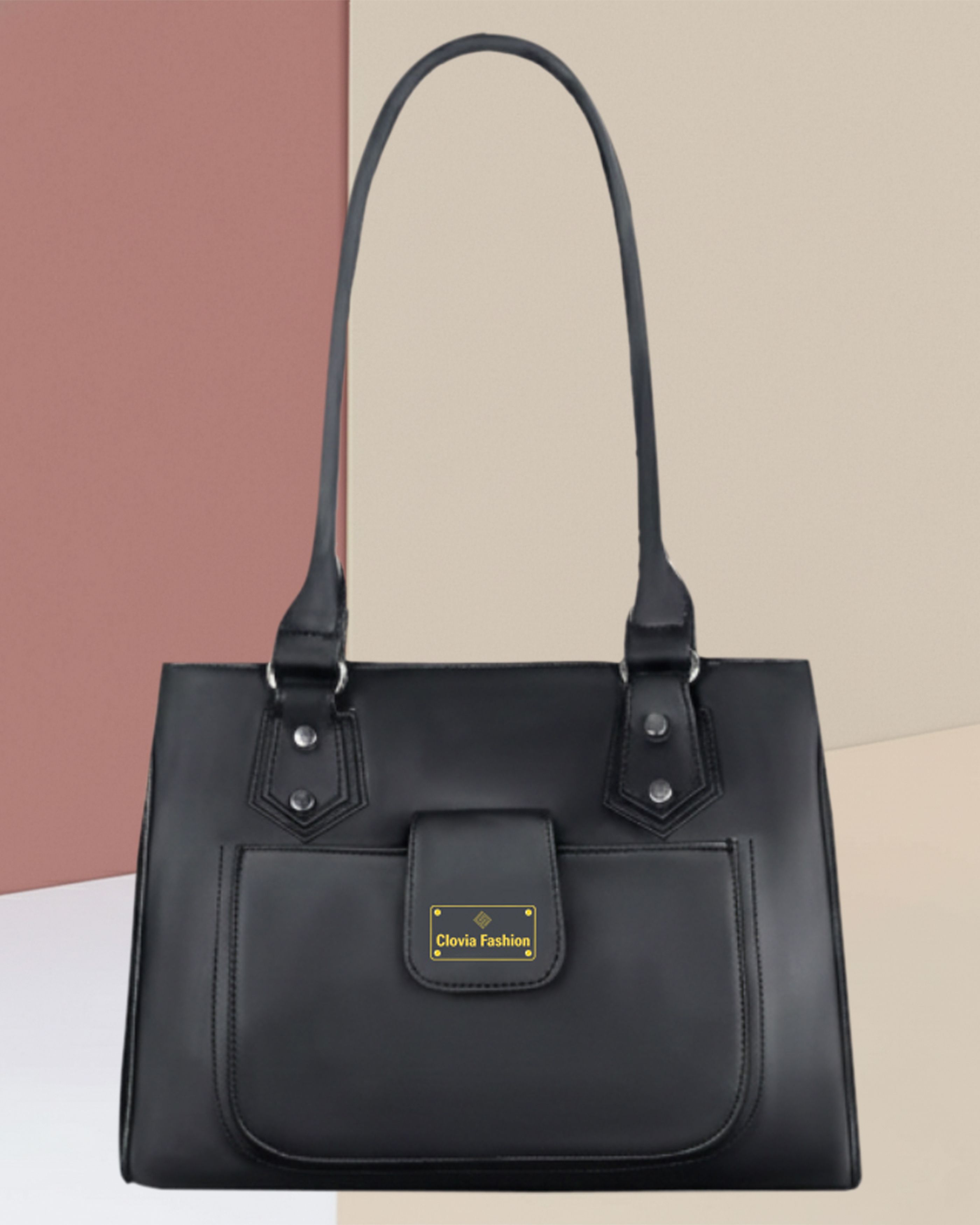 Women Black Shoulder Bag-image-37