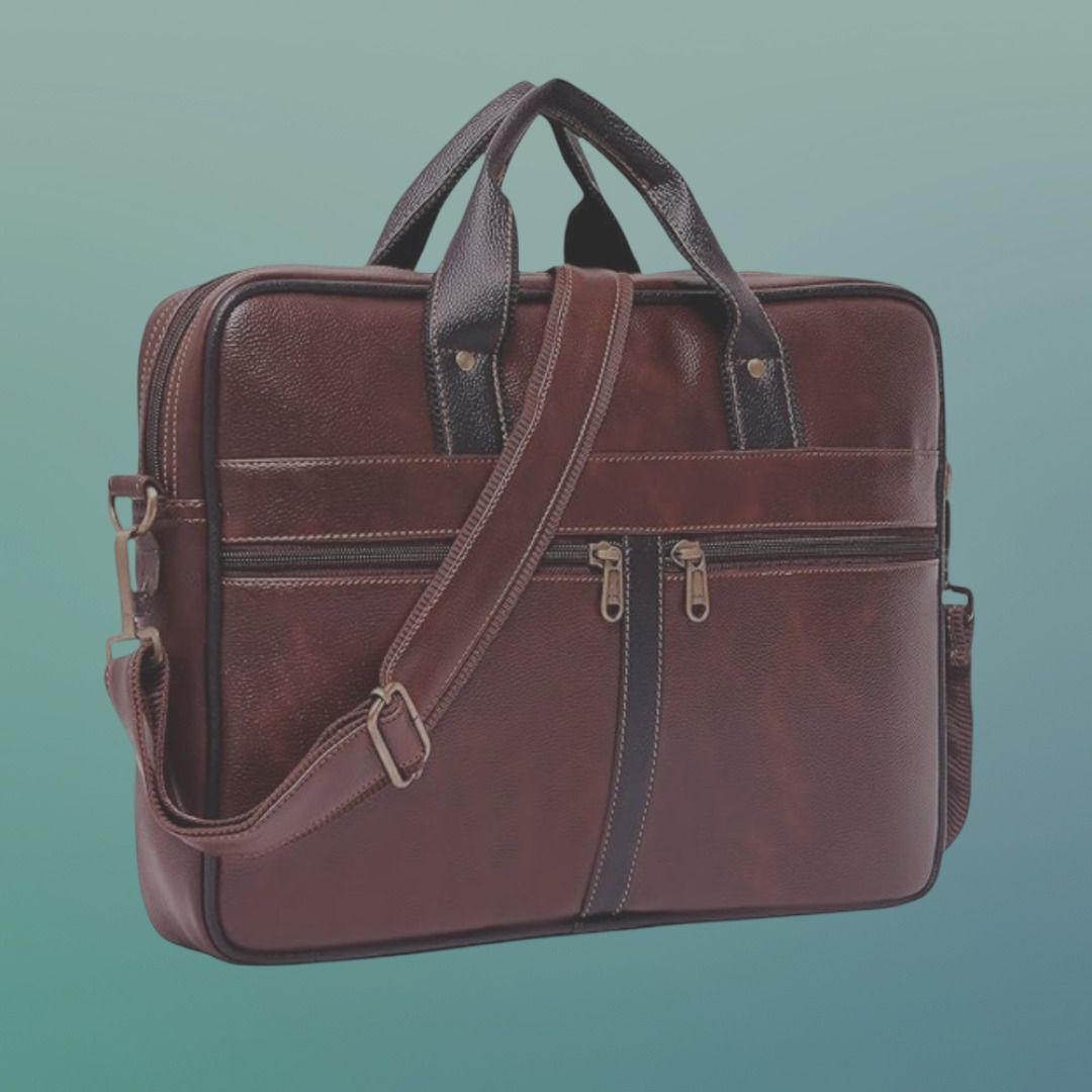 house of common Men & Women Brown Messenger Bag-picture-14