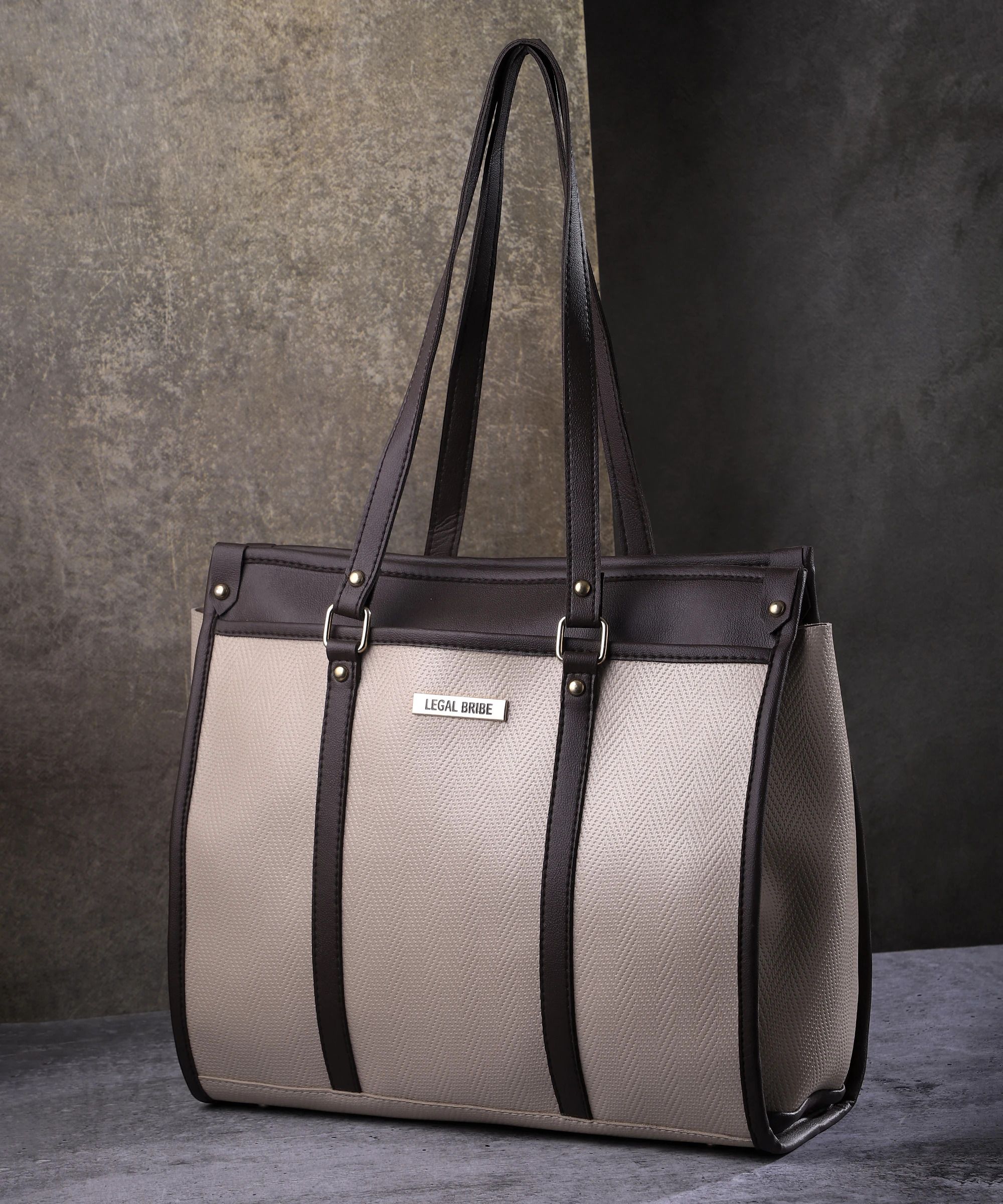 Women Beige Tote-image-49