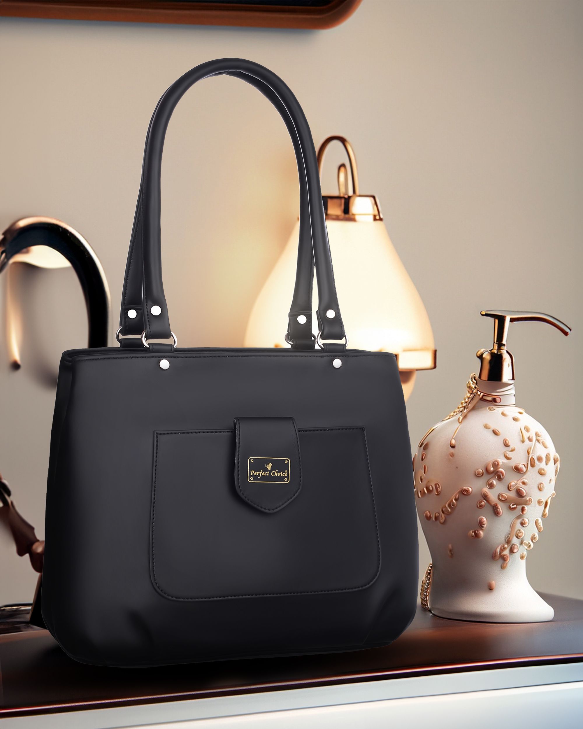 Women Black Shoulder Bag-image-39