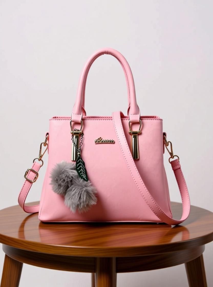 dowet Women Pink Hand-held Bag-picture-15