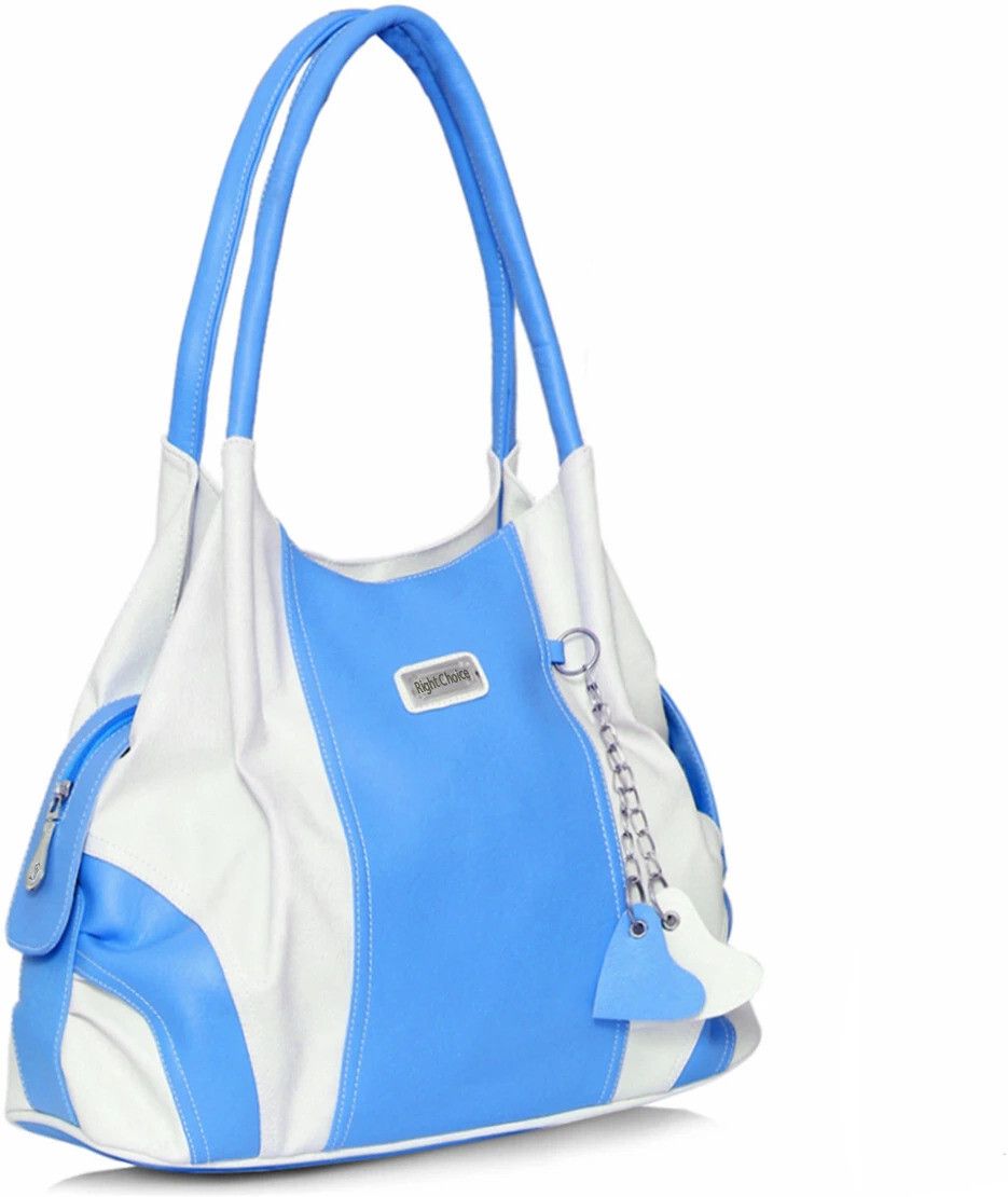 Women Blue Shoulder Bag-image-20
