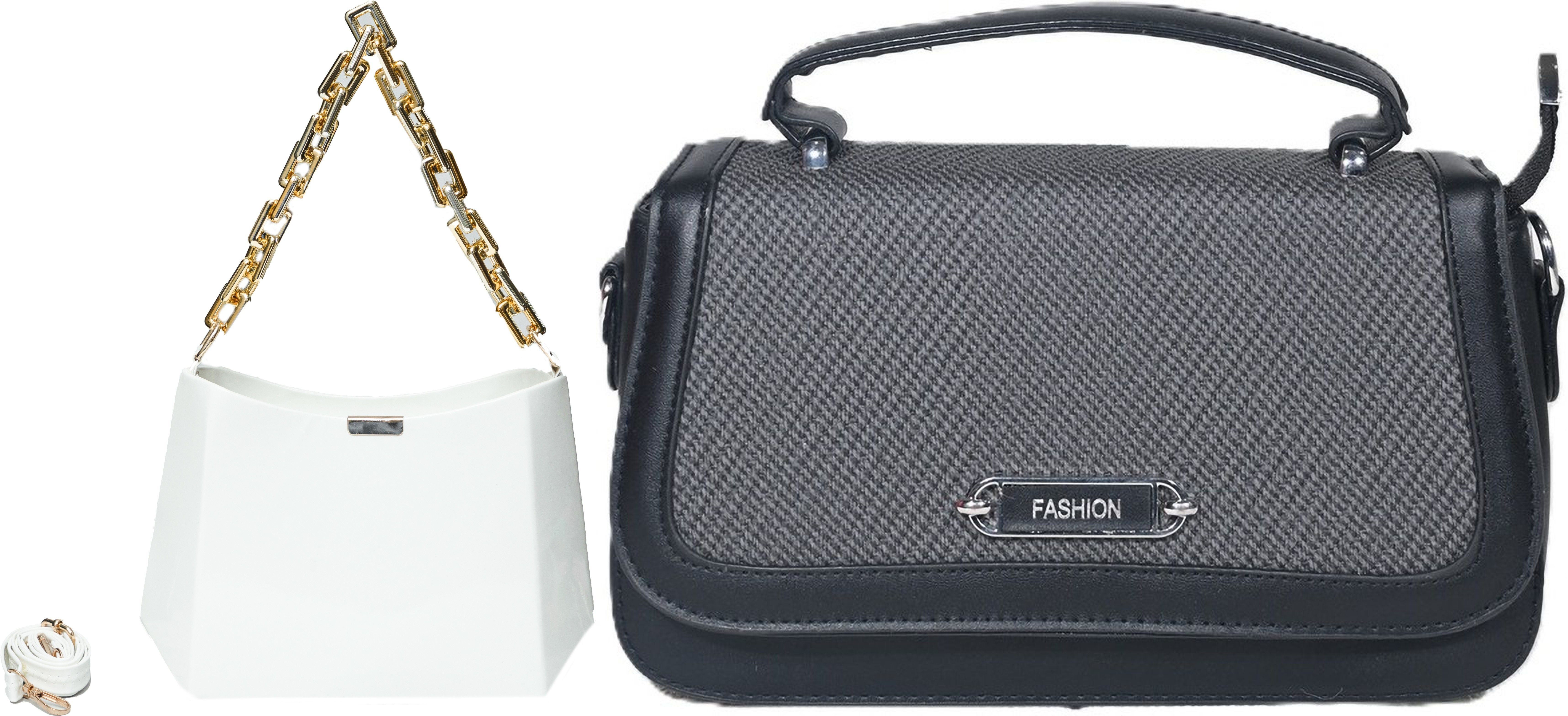 despacito Women White, Black Shoulder Bag-picture-26