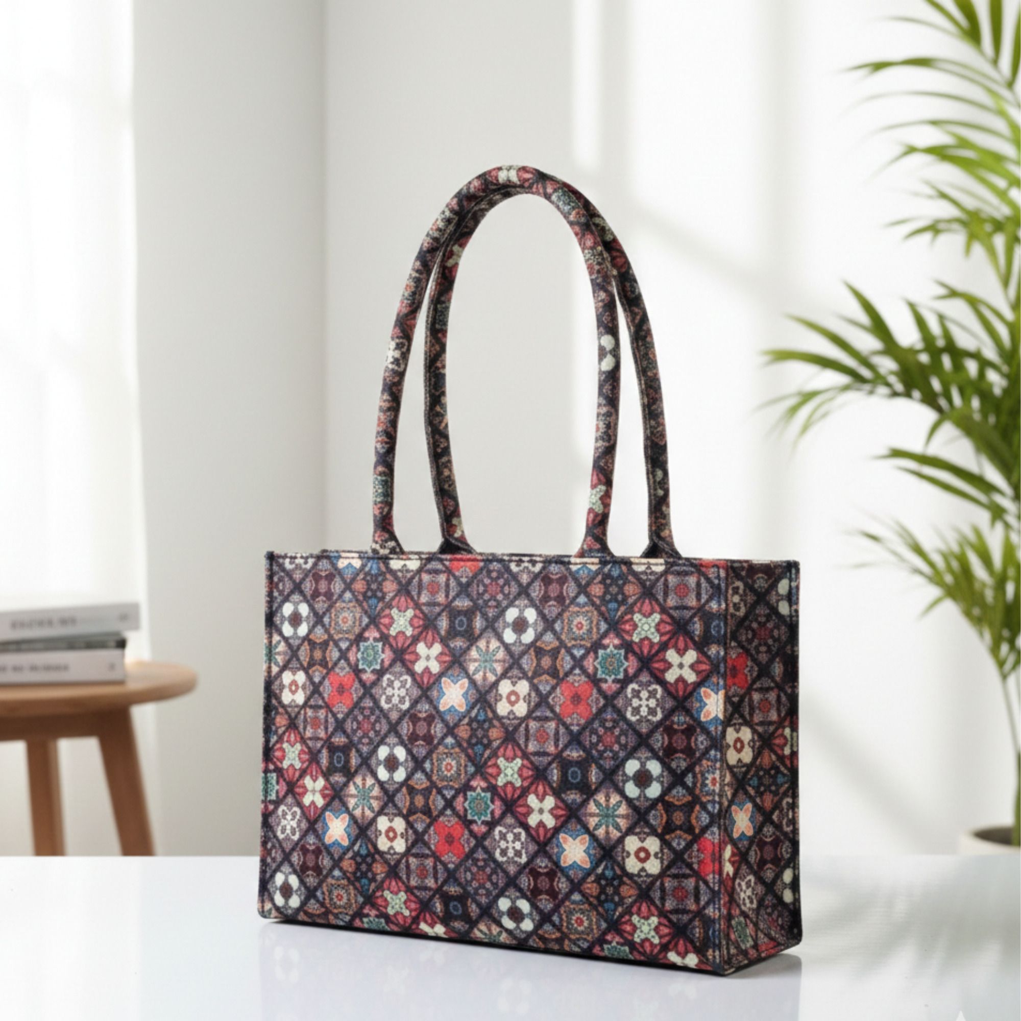 Women Multicolor Tote-image-20