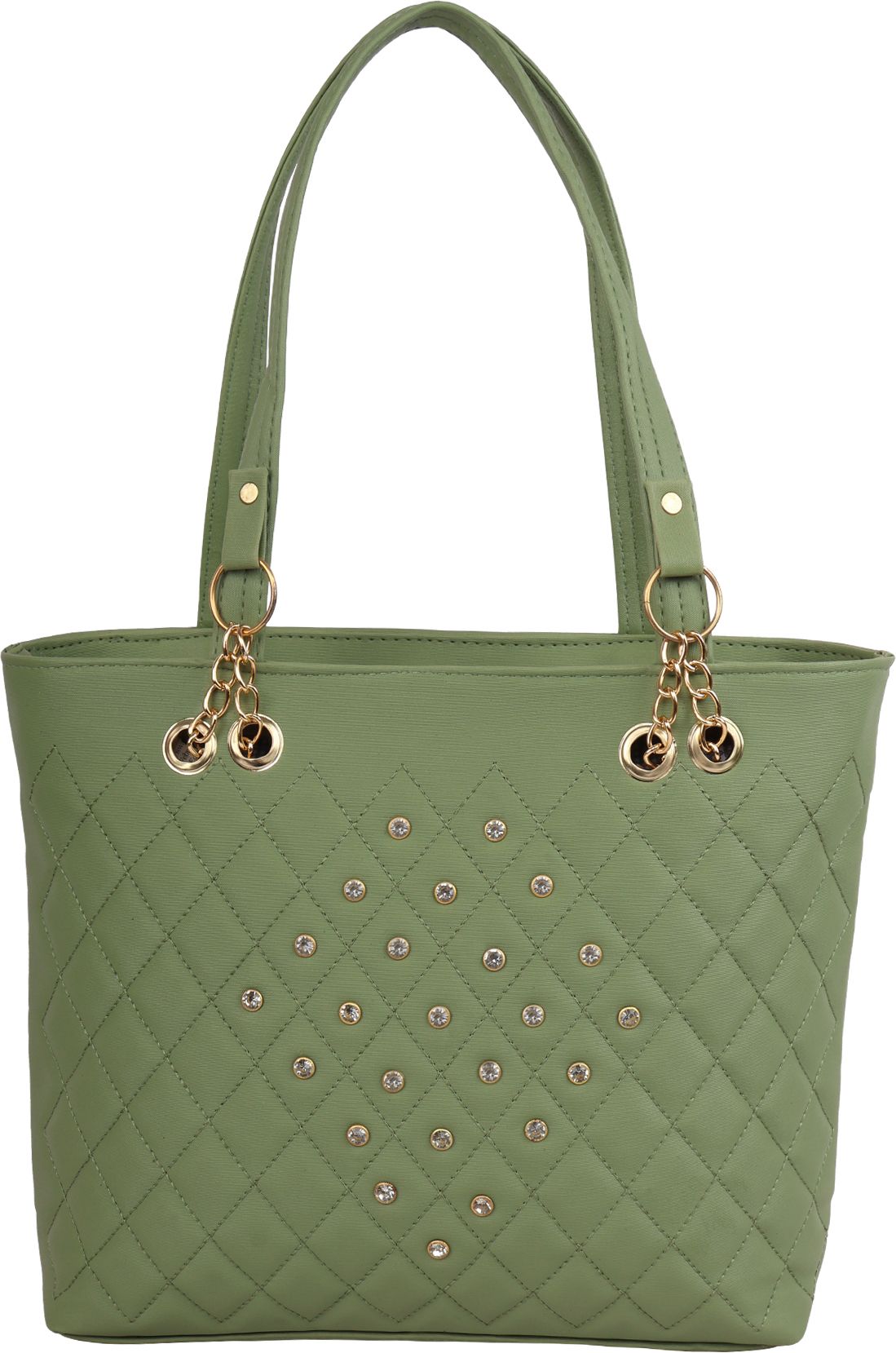 Women Green Shoulder Bag-image-30