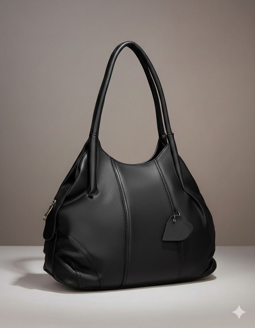 snappy Women Black Shoulder Bag-picture-19