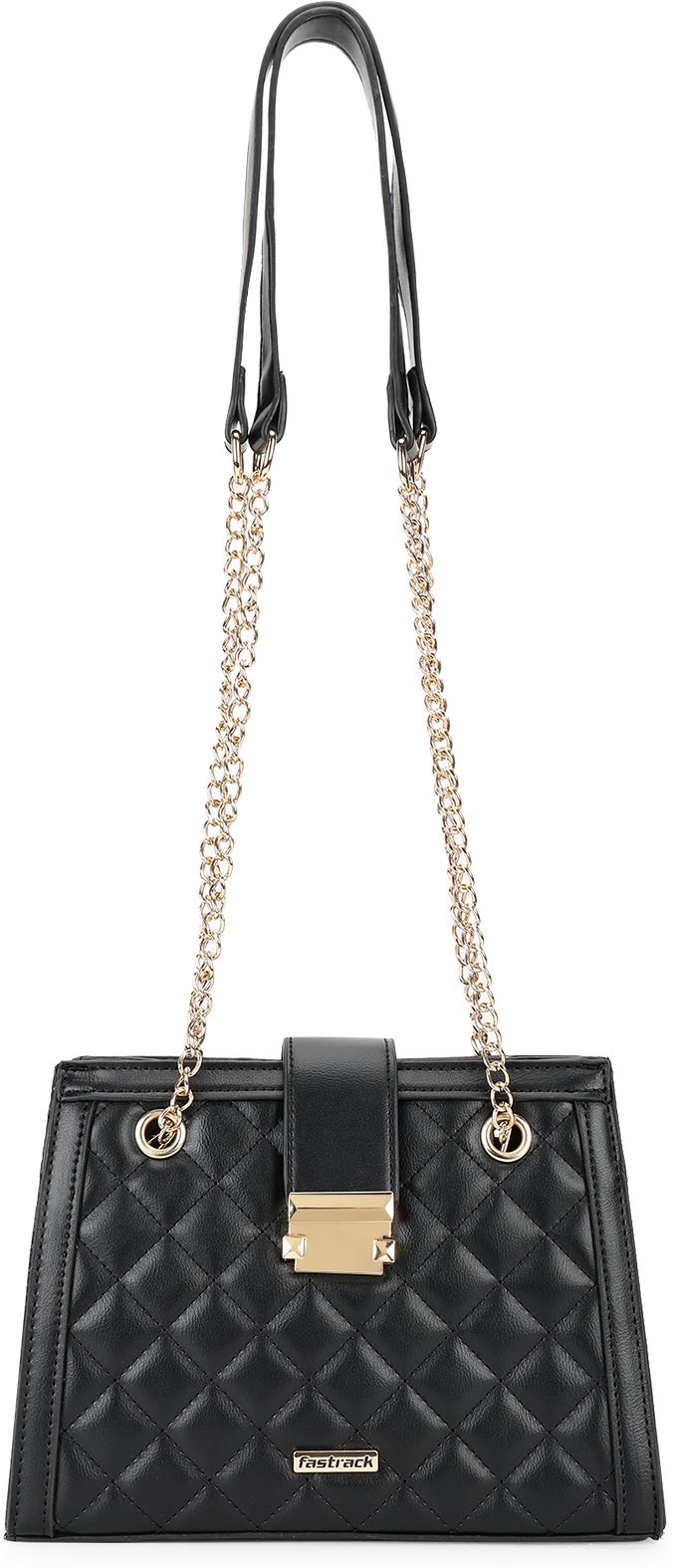 fastrack Women Black Shoulder Bag-picture-31
