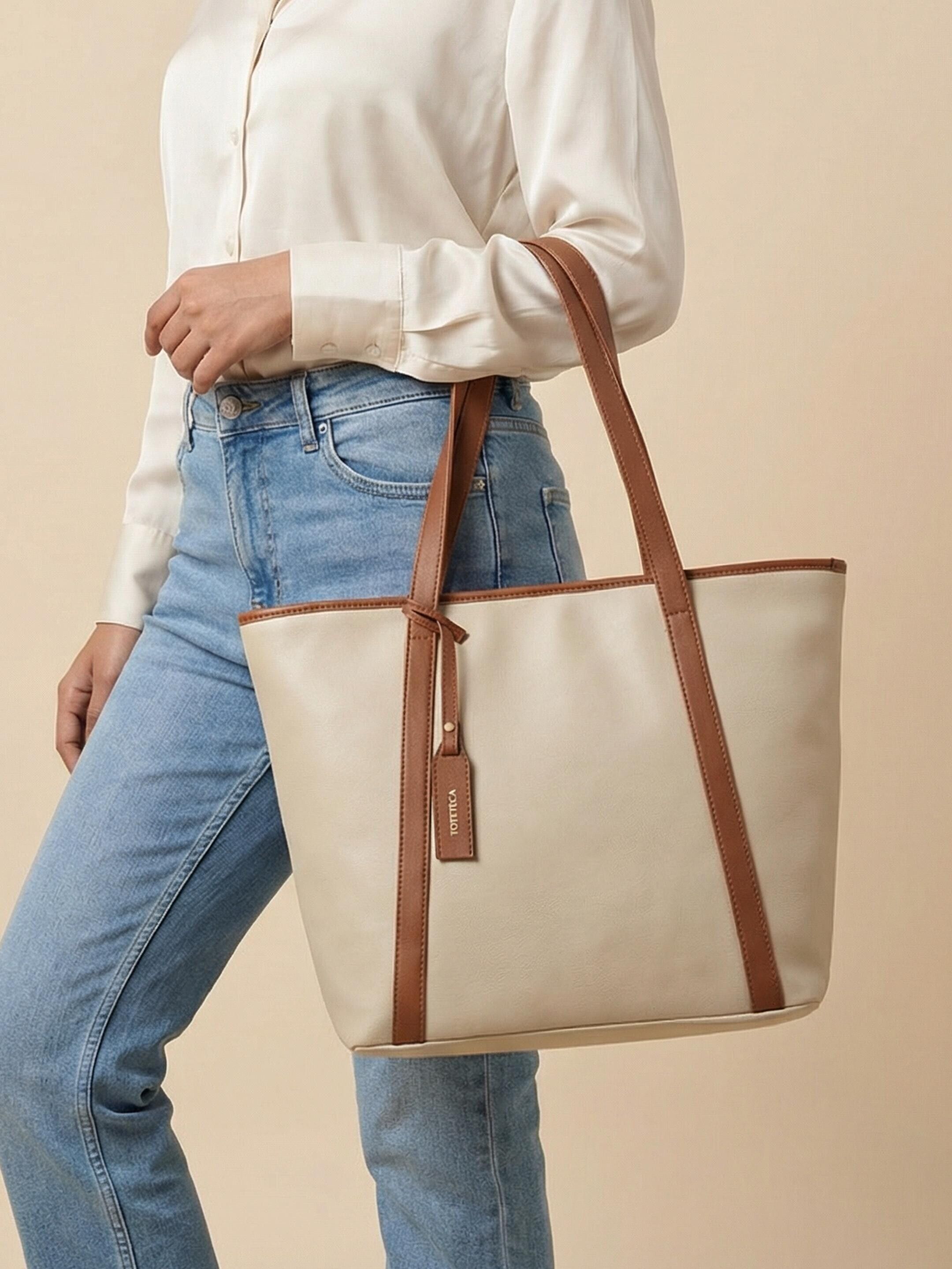 toteteca Women White Shoulder Bag-picture-4