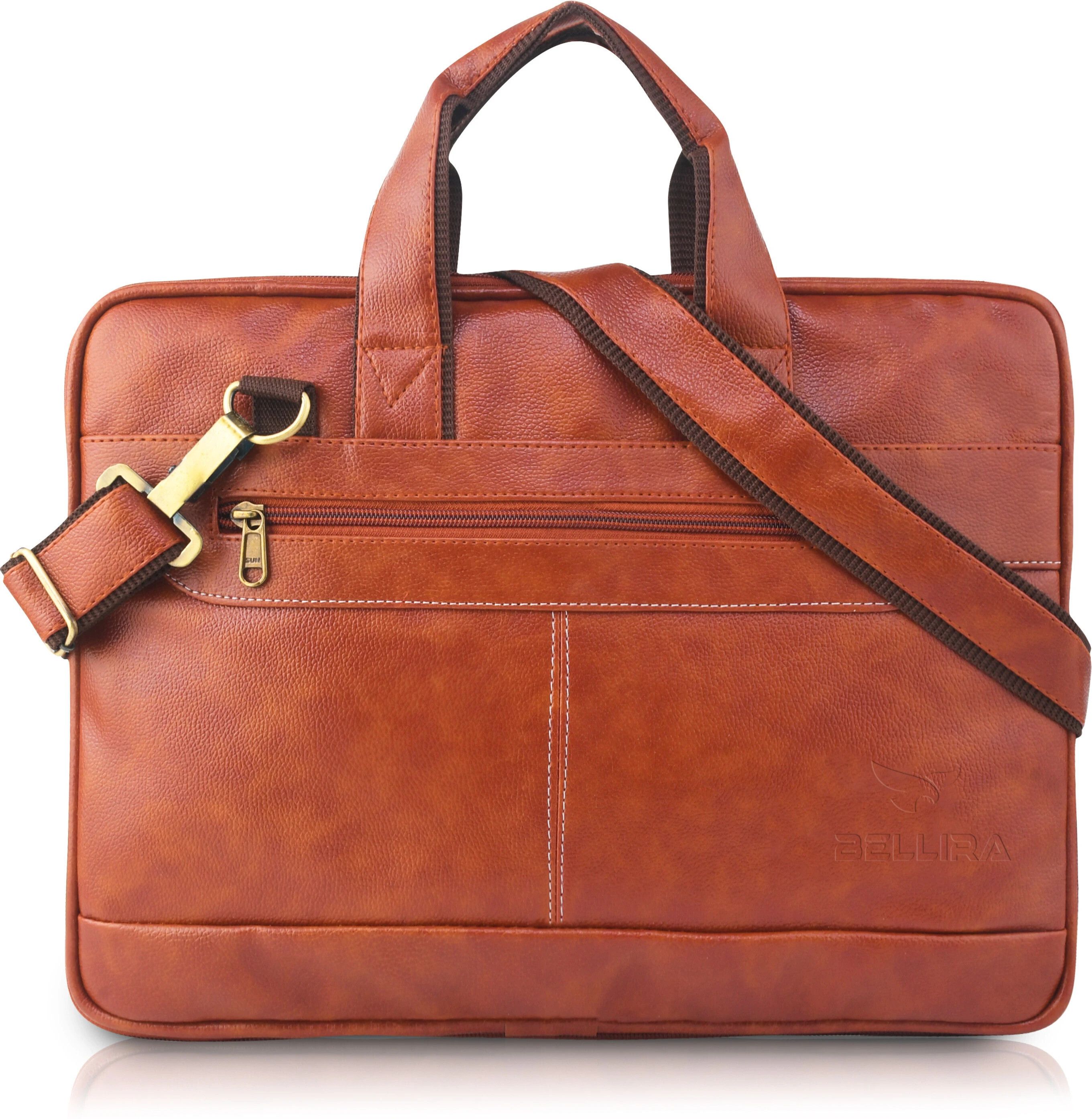 bellira Men & Women Tan Messenger Bag-picture-11