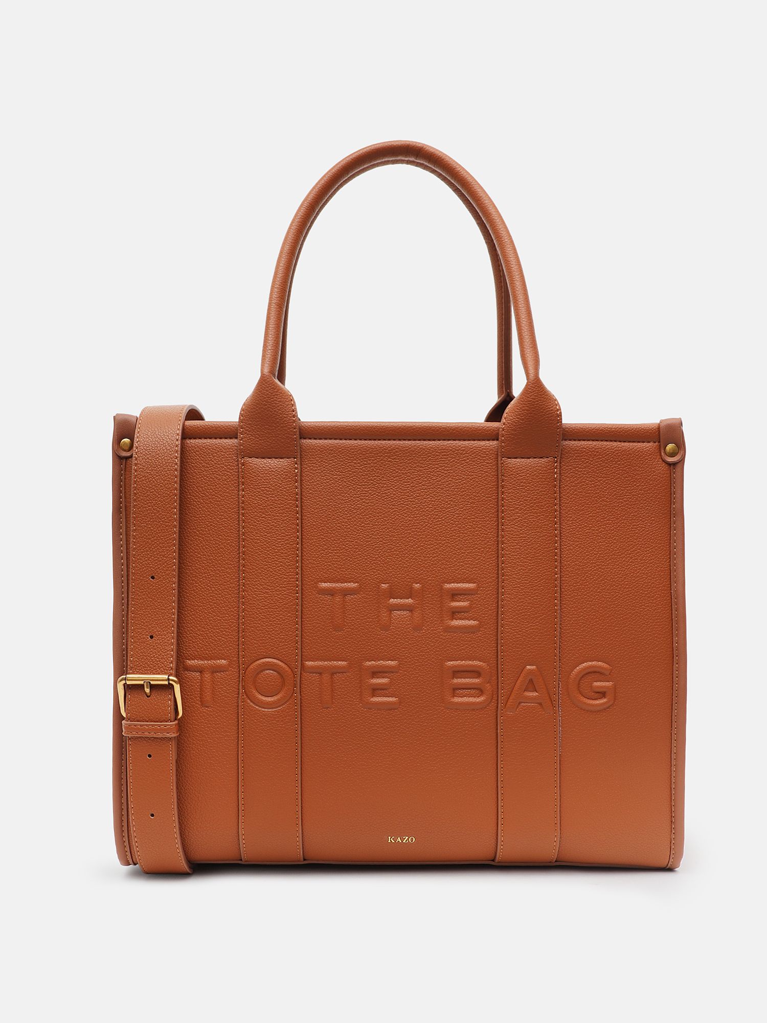 kazo Women Brown Tote-picture-14