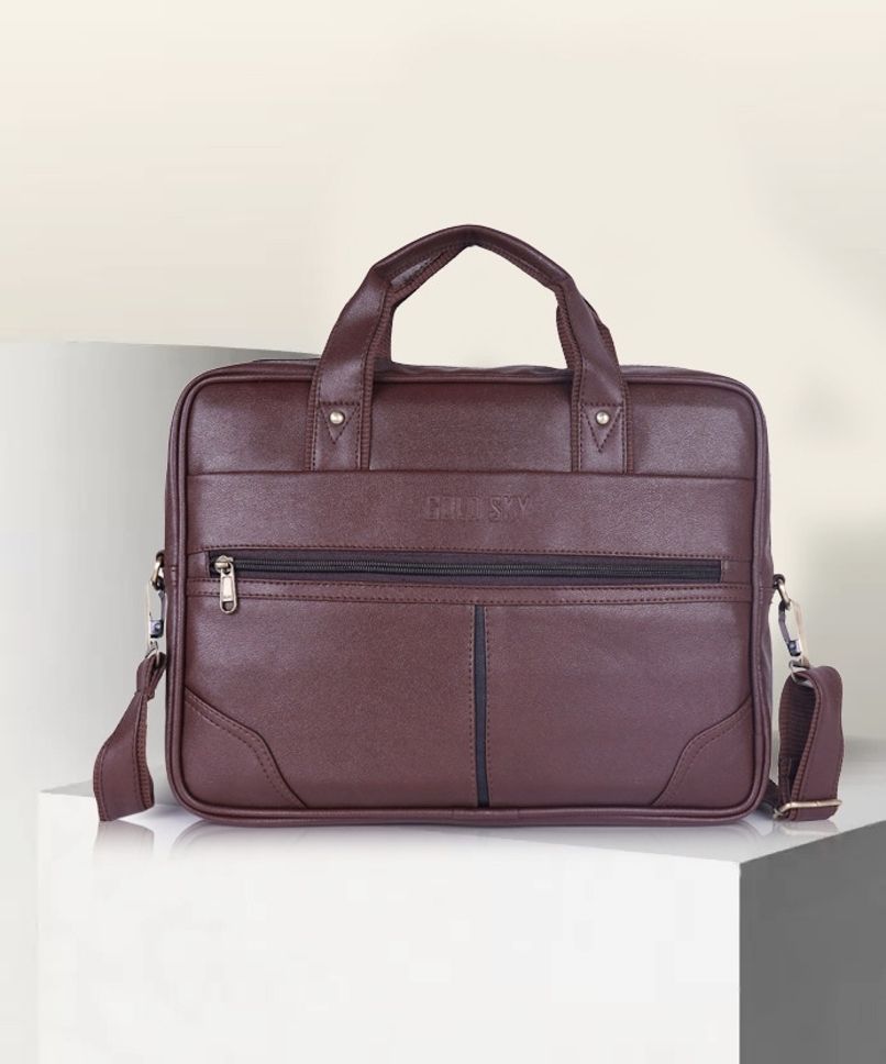 ichief Men Brown Messenger Bag-picture-23