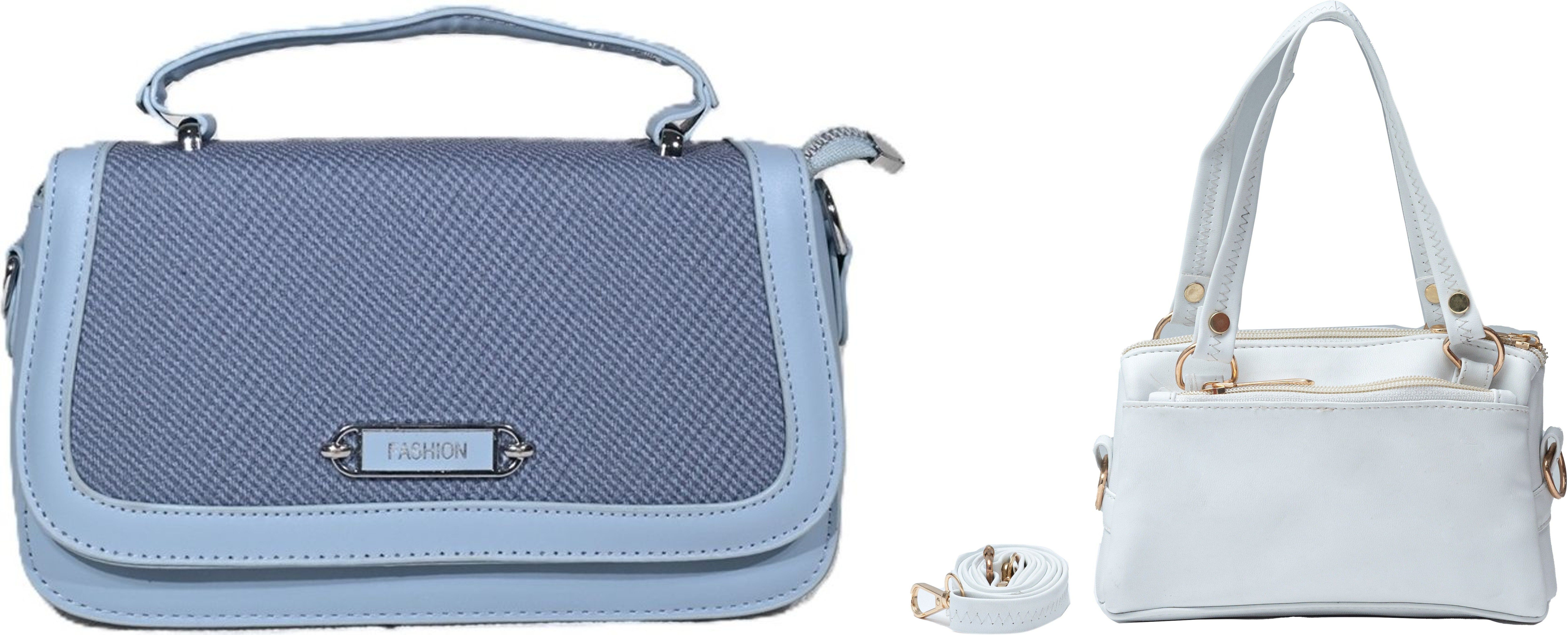 despacito Women White, Blue Shoulder Bag-picture-25
