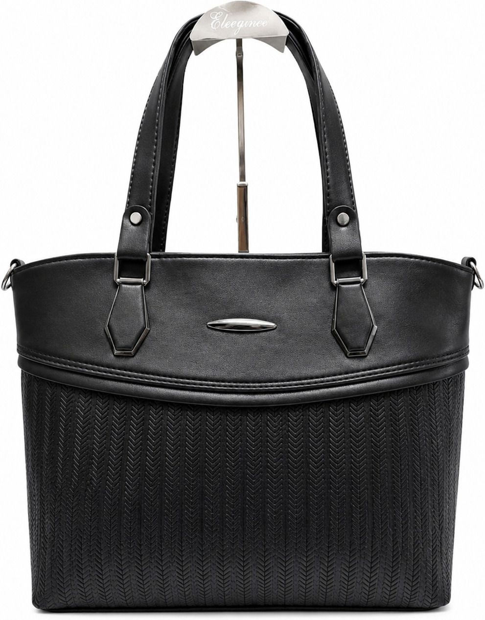 Women Black Messenger Bag-image-40