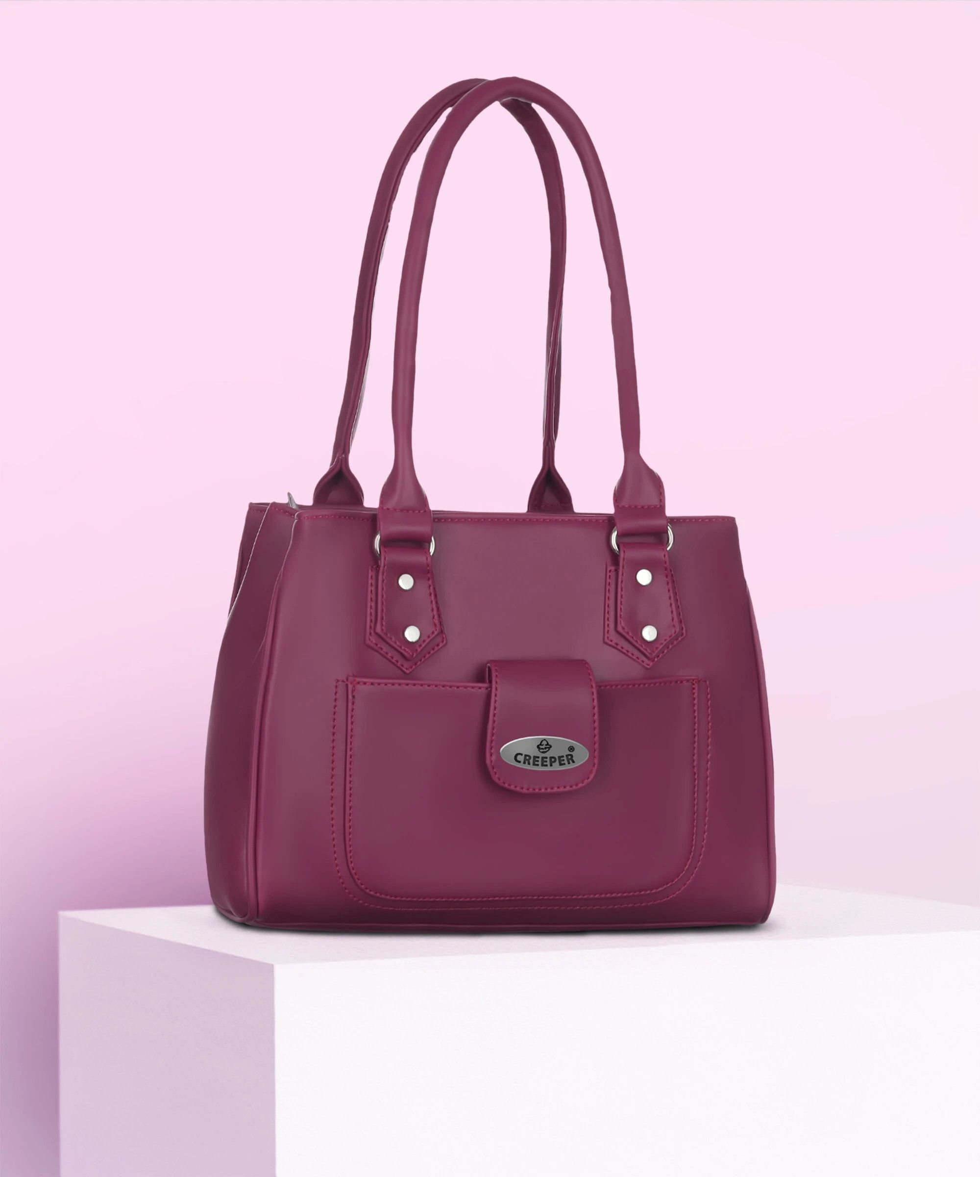 Women Maroon Shoulder Bag - Regular Size-image-43