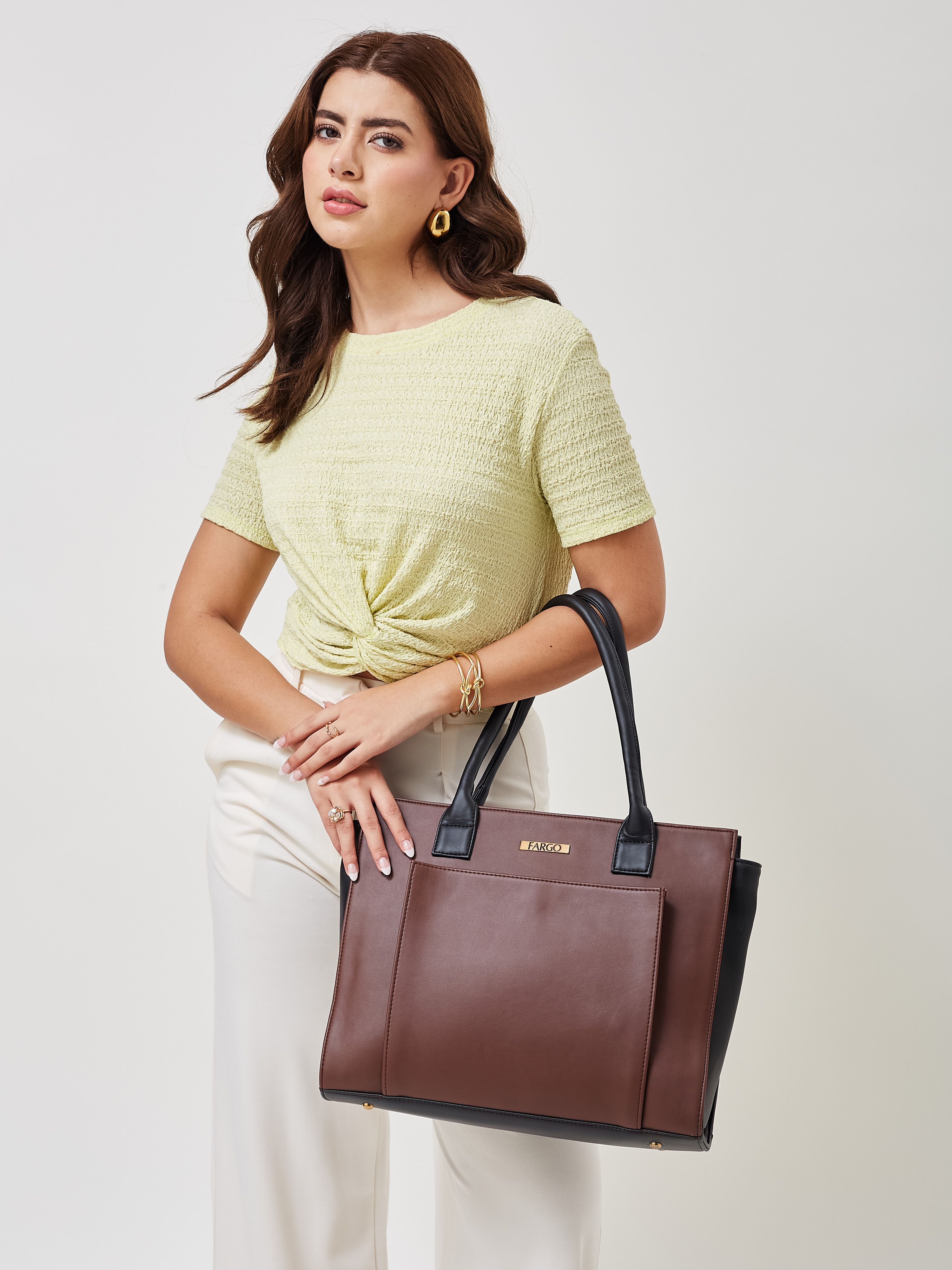 Women Brown Tote-image-15