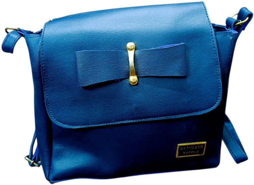 Women Blue Shoulder Bag-image-14