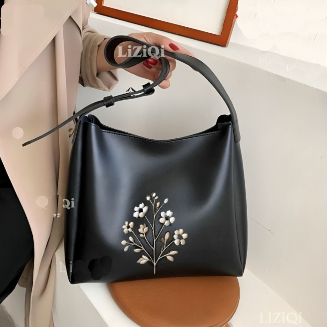 Women Black Messenger Bag