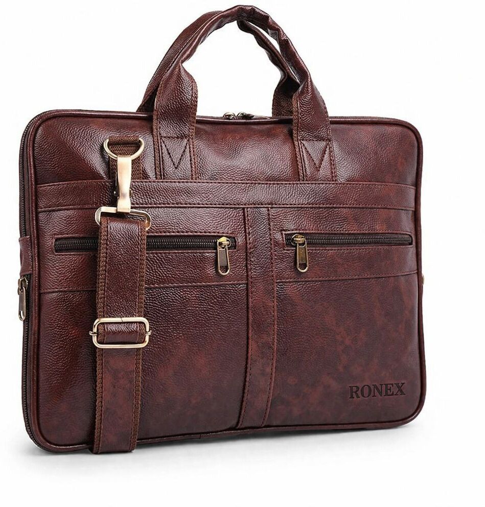 ronex Men & Women Brown Messenger Bag-picture-45