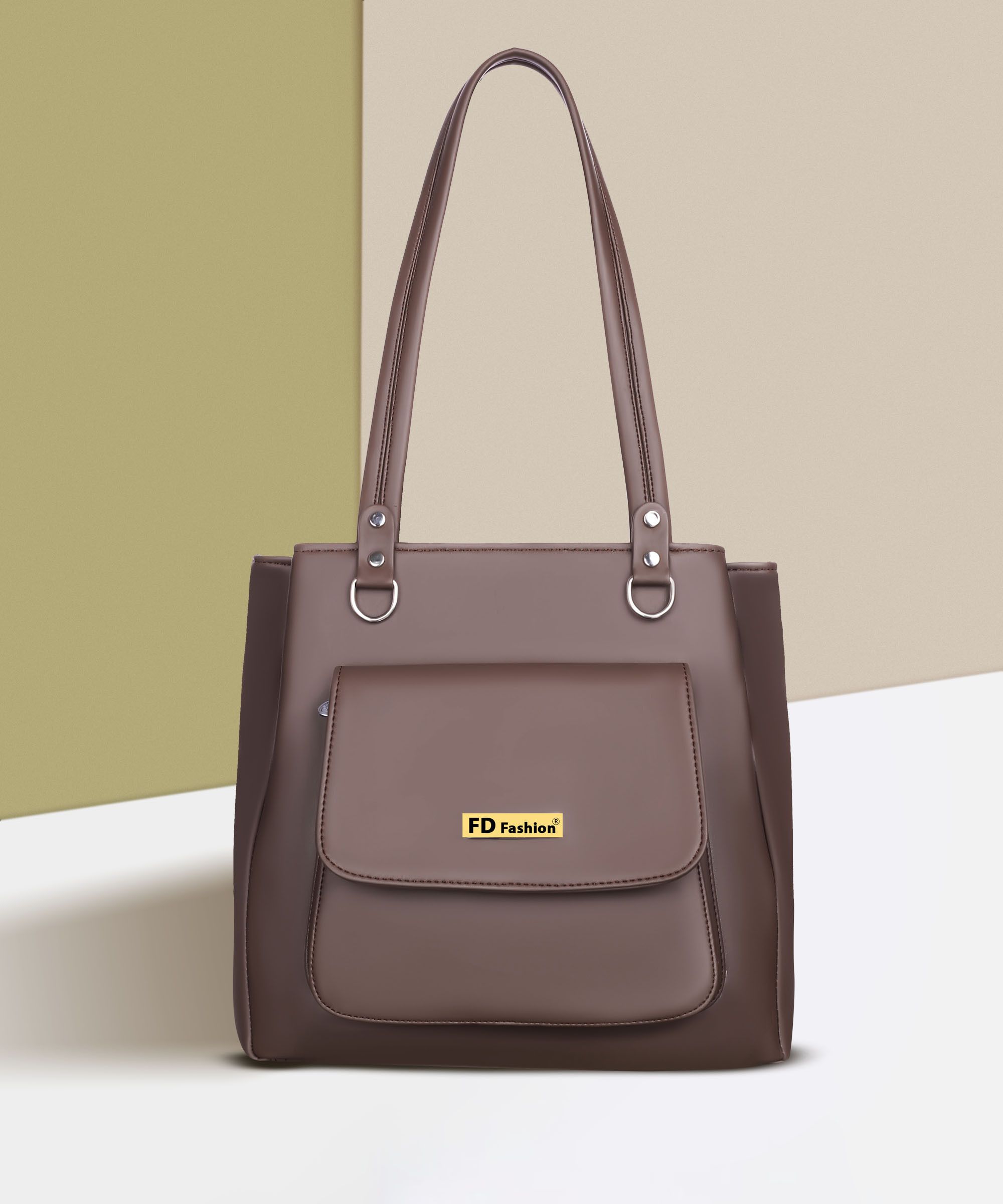 Women Brown Shoulder Bag-image-12