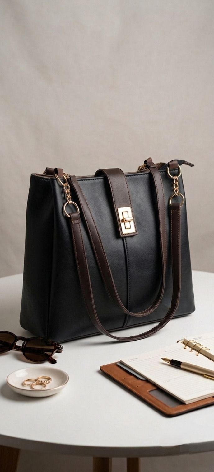 ashcrafzee Women Black Shoulder Bag-picture-8
