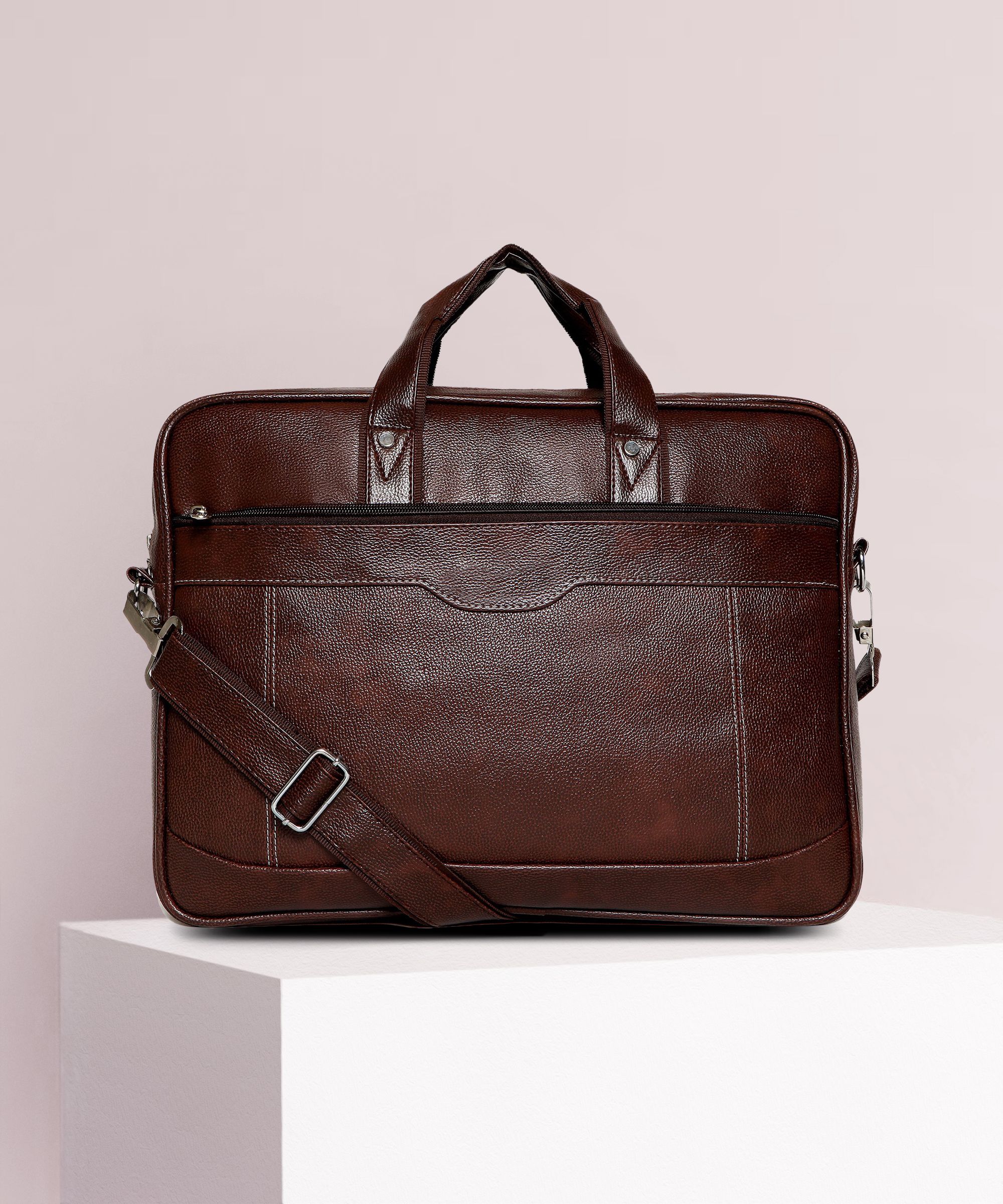 Men & Women Brown Messenger Bag