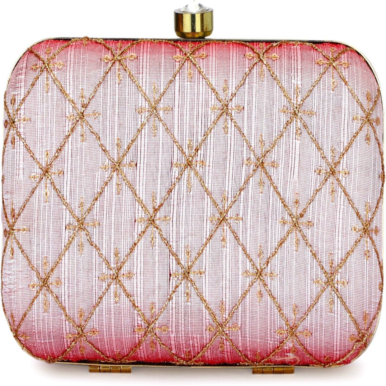 d'vine luxe Party Pink Clutch-picture-13