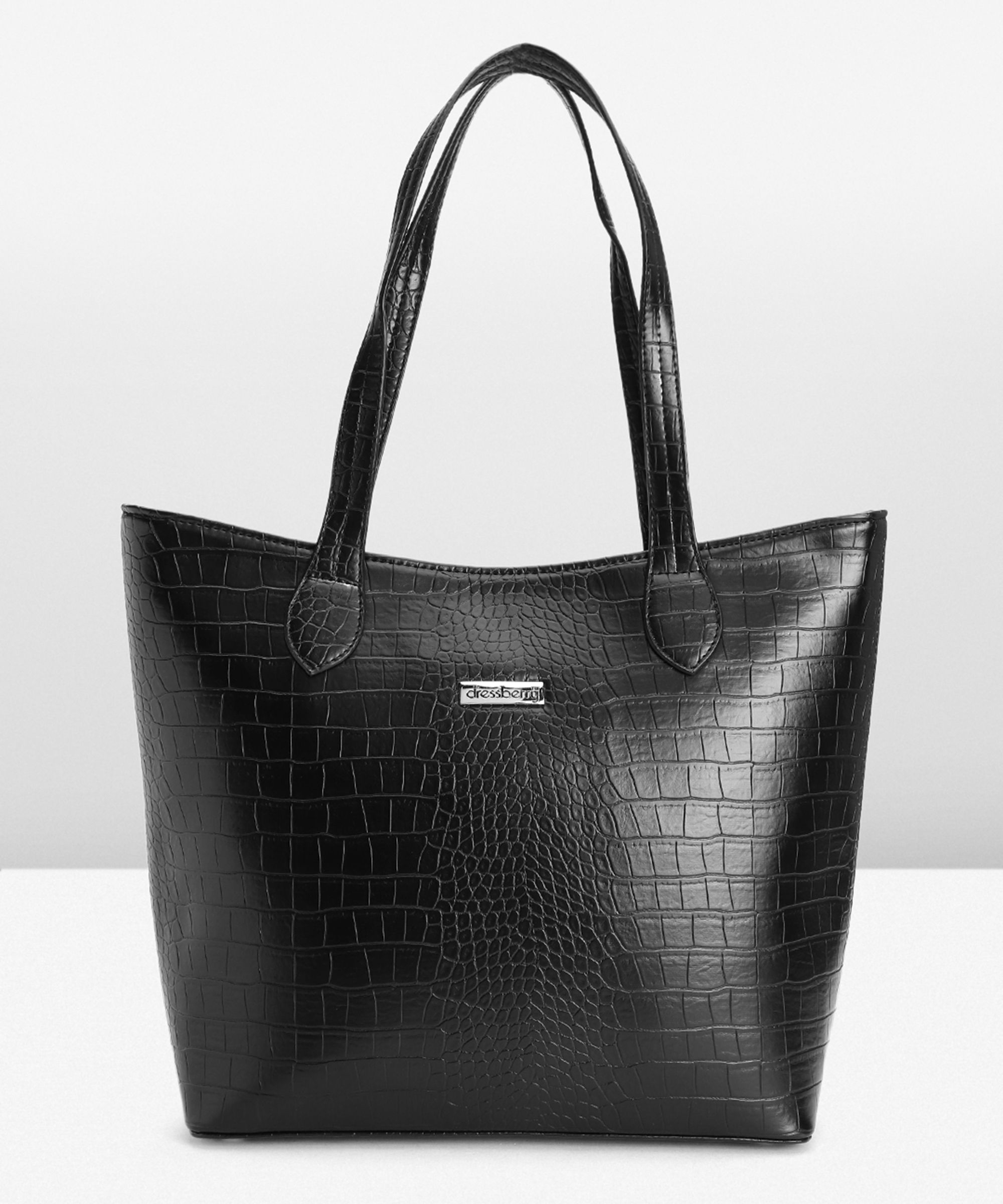 dressbery Women Black Tote-picture-25