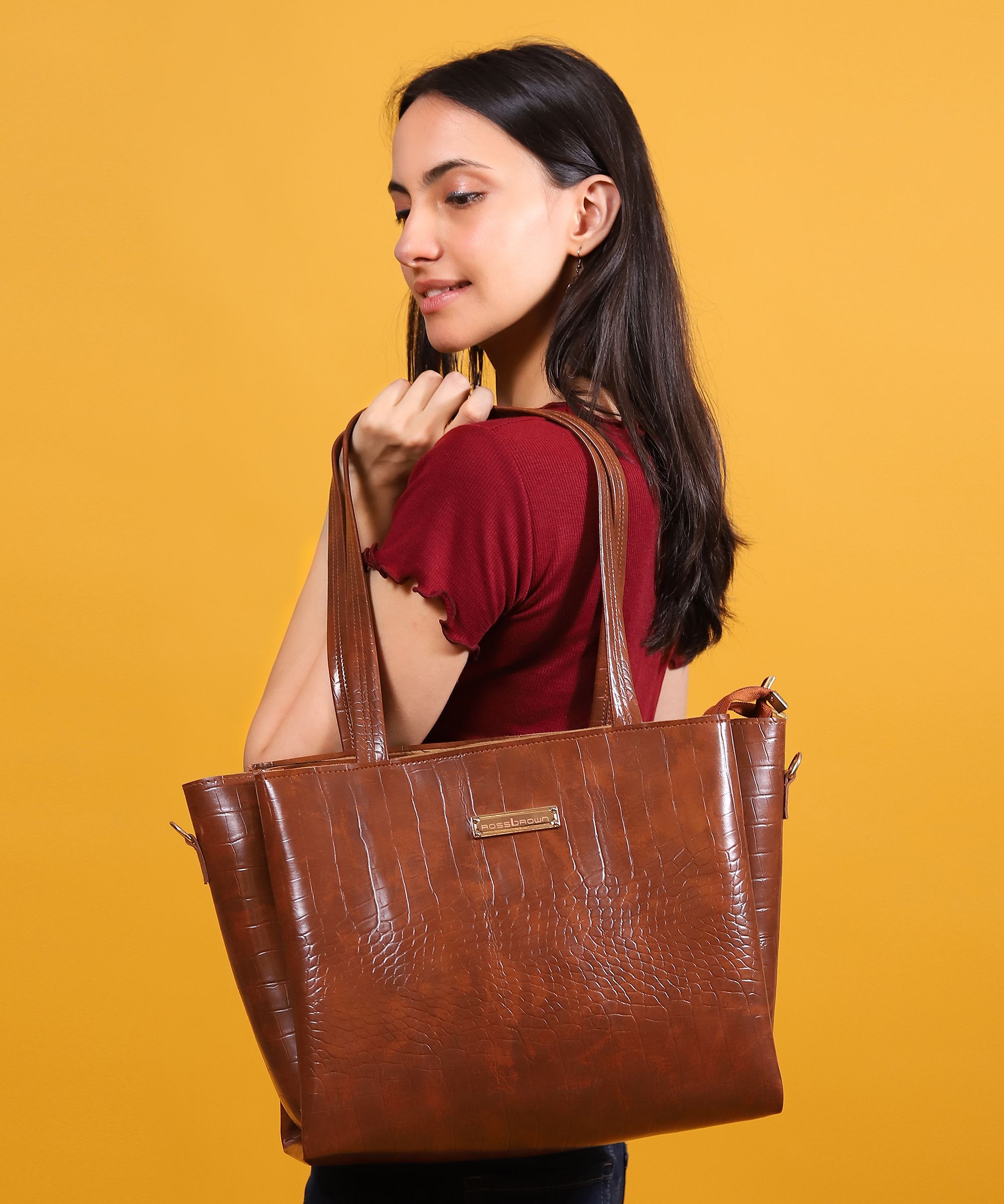 Women Brown Shoulder Bag