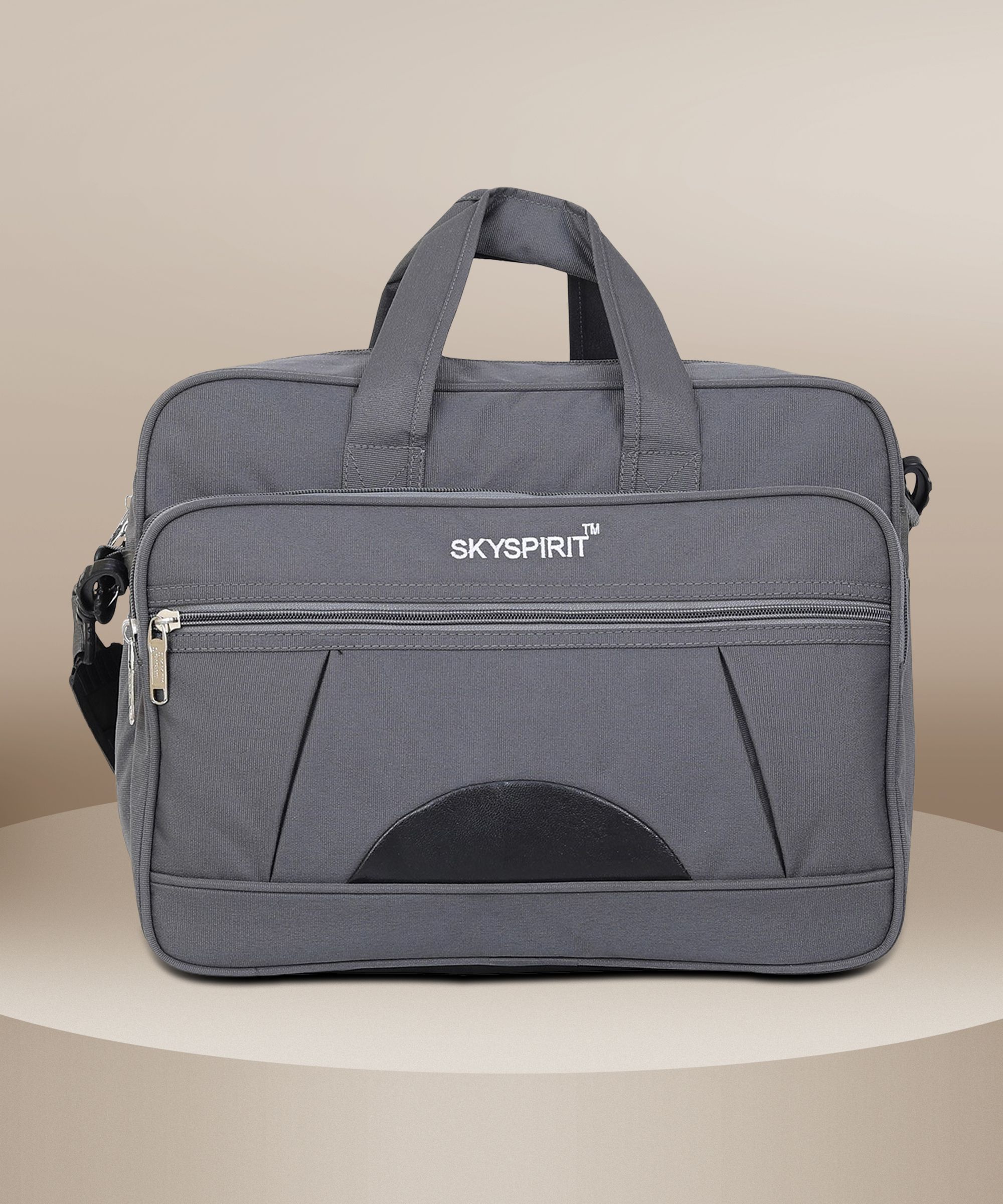 Men & Women Grey Messenger Bag - Extra Spacious