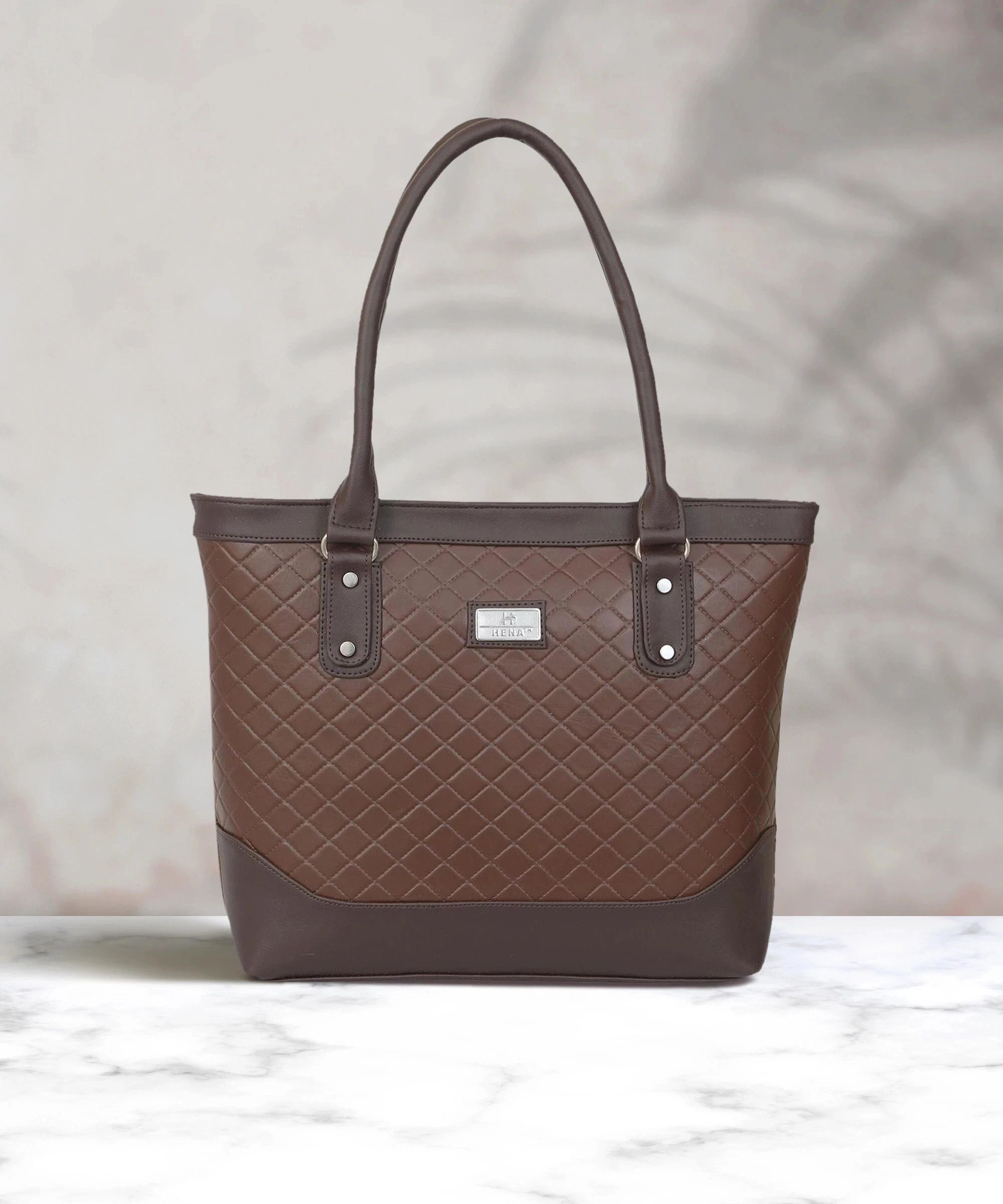 Women Brown Shoulder Bag - Extra Spacious-image-7