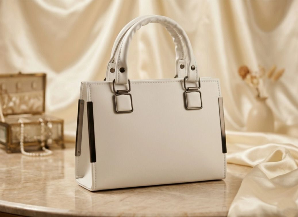 Women White Hand-held Bag-image-36
